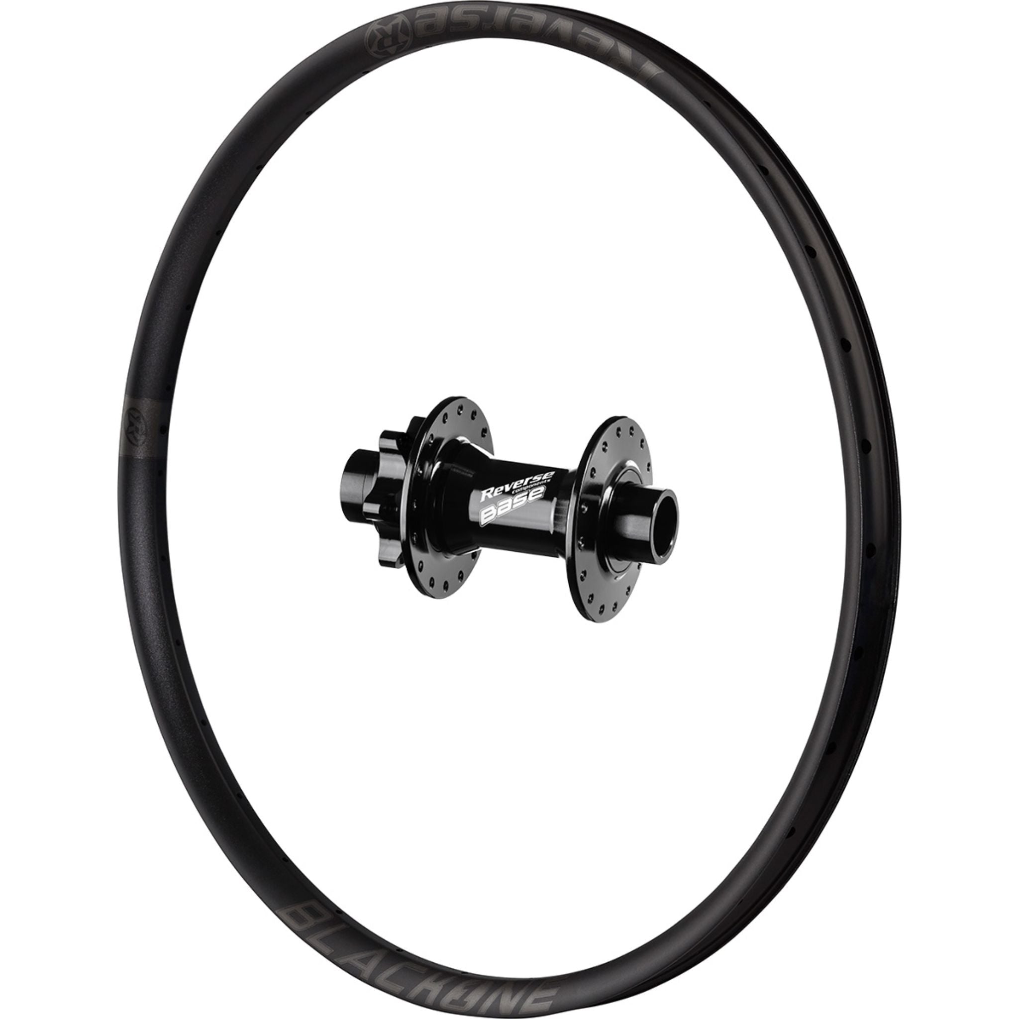 Reverse Components Black ONE Front Wheel Stealth / 27.5 / QR (5 x 100mm)