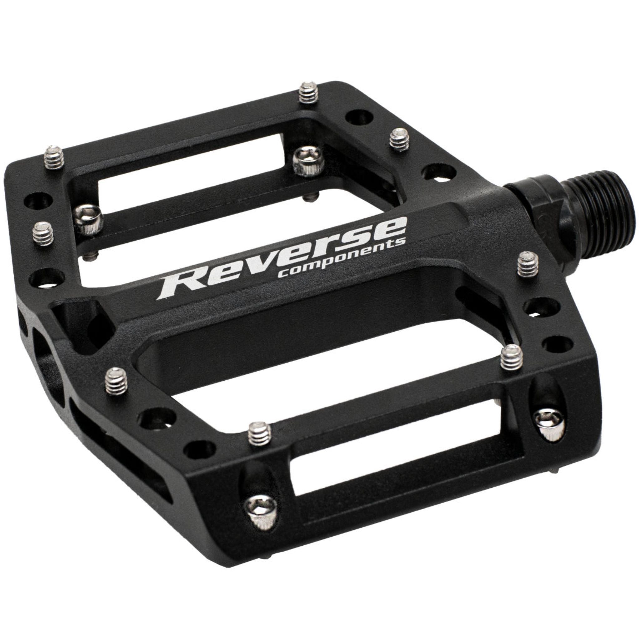 Reverse Components Black ONE Jr Pedals Black