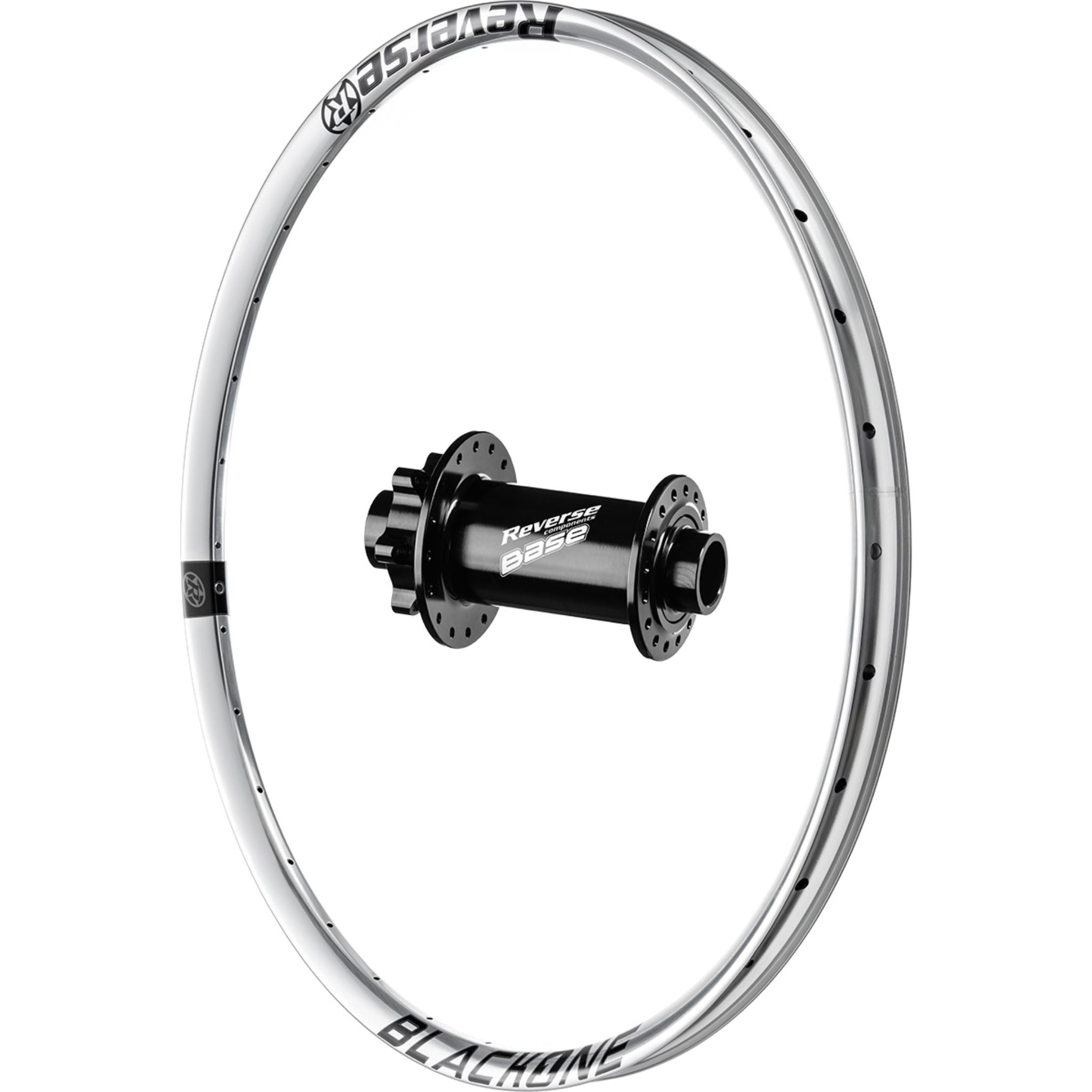 Reverse Components Black ONE SuperBoost Front Wheel Silver / 26 / 20 x 110mm