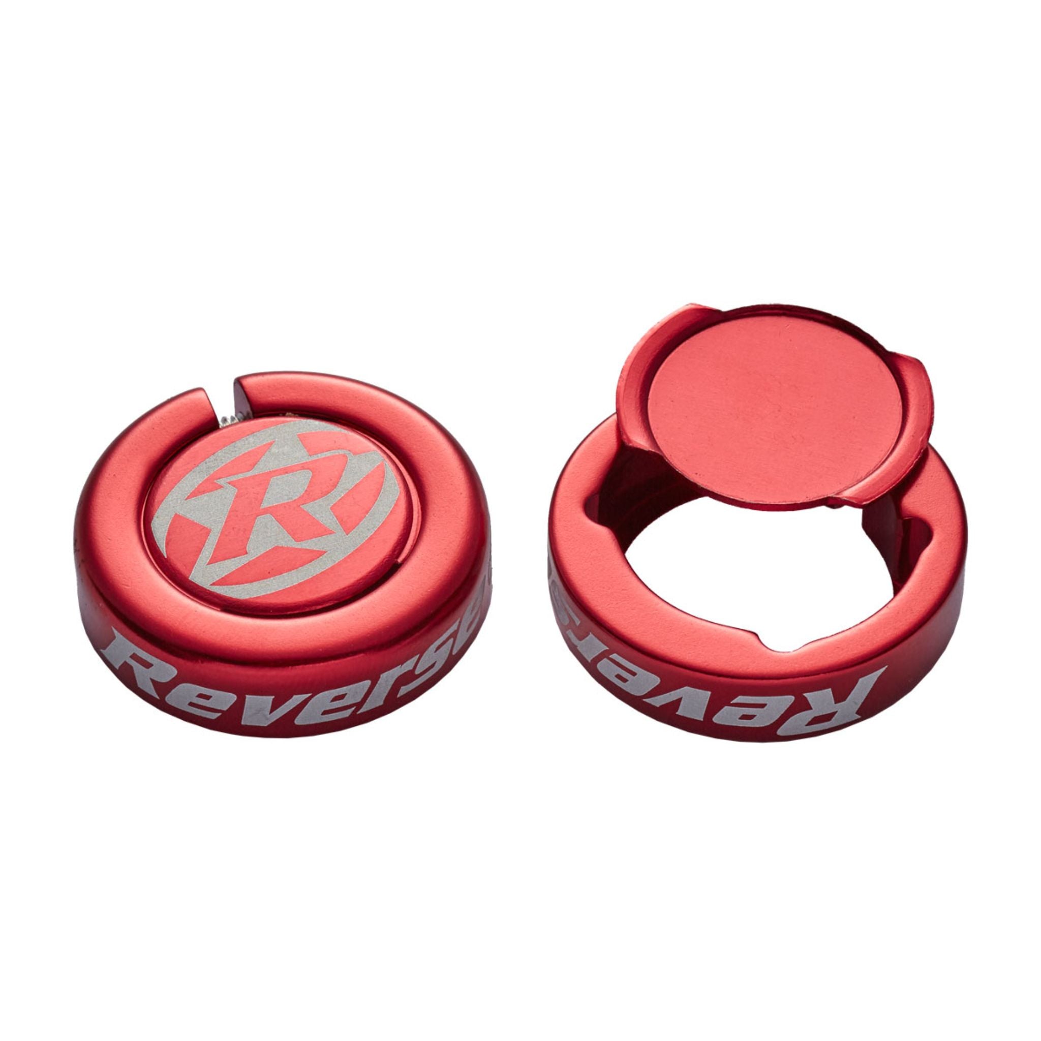 Reverse Components Chip Barends for Lock On Grips Red