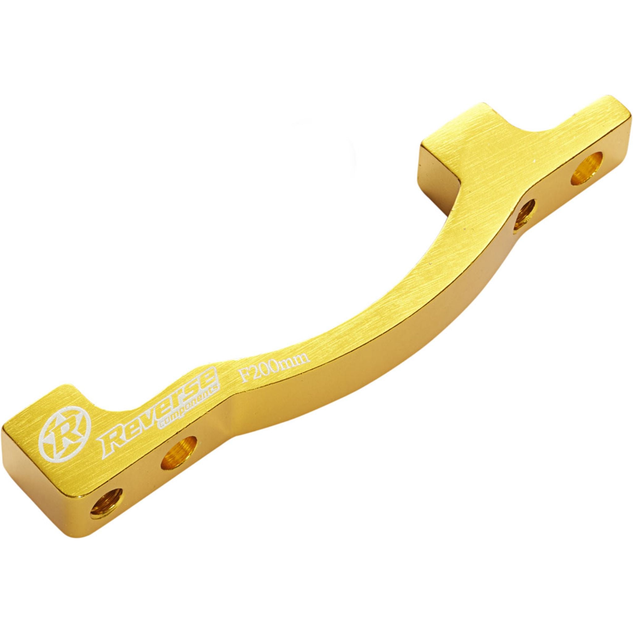 Reverse Components Disc Brake Adapter PM-PM +40mm Front Gold / 40mm