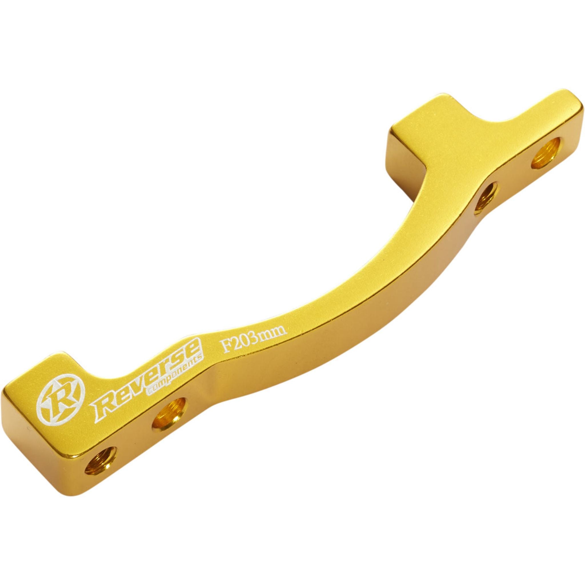 Reverse Components Disc Brake Adapter PM-PM +43mm Front Gold / 43mm