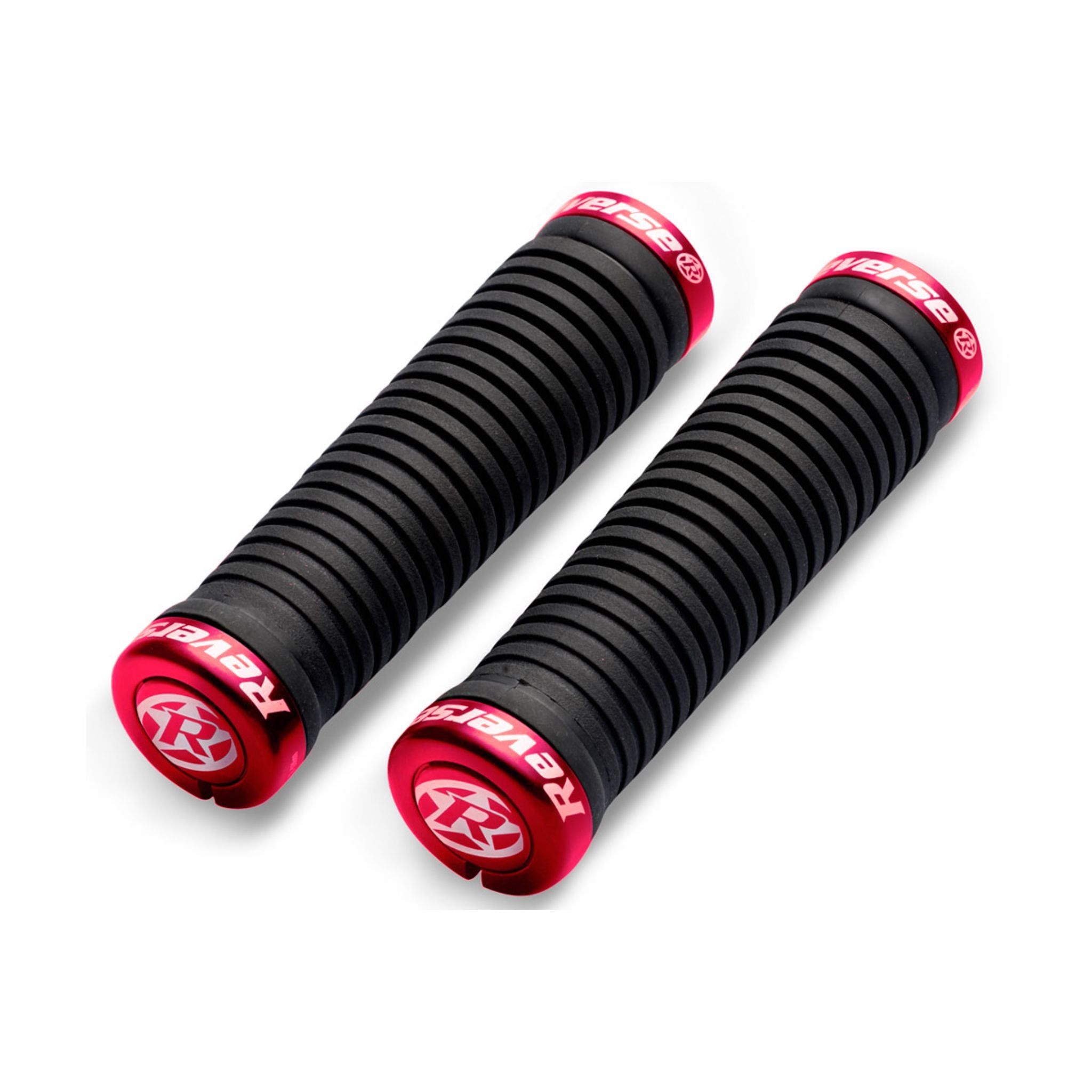 Reverse Components Tapered Grips Black/Red