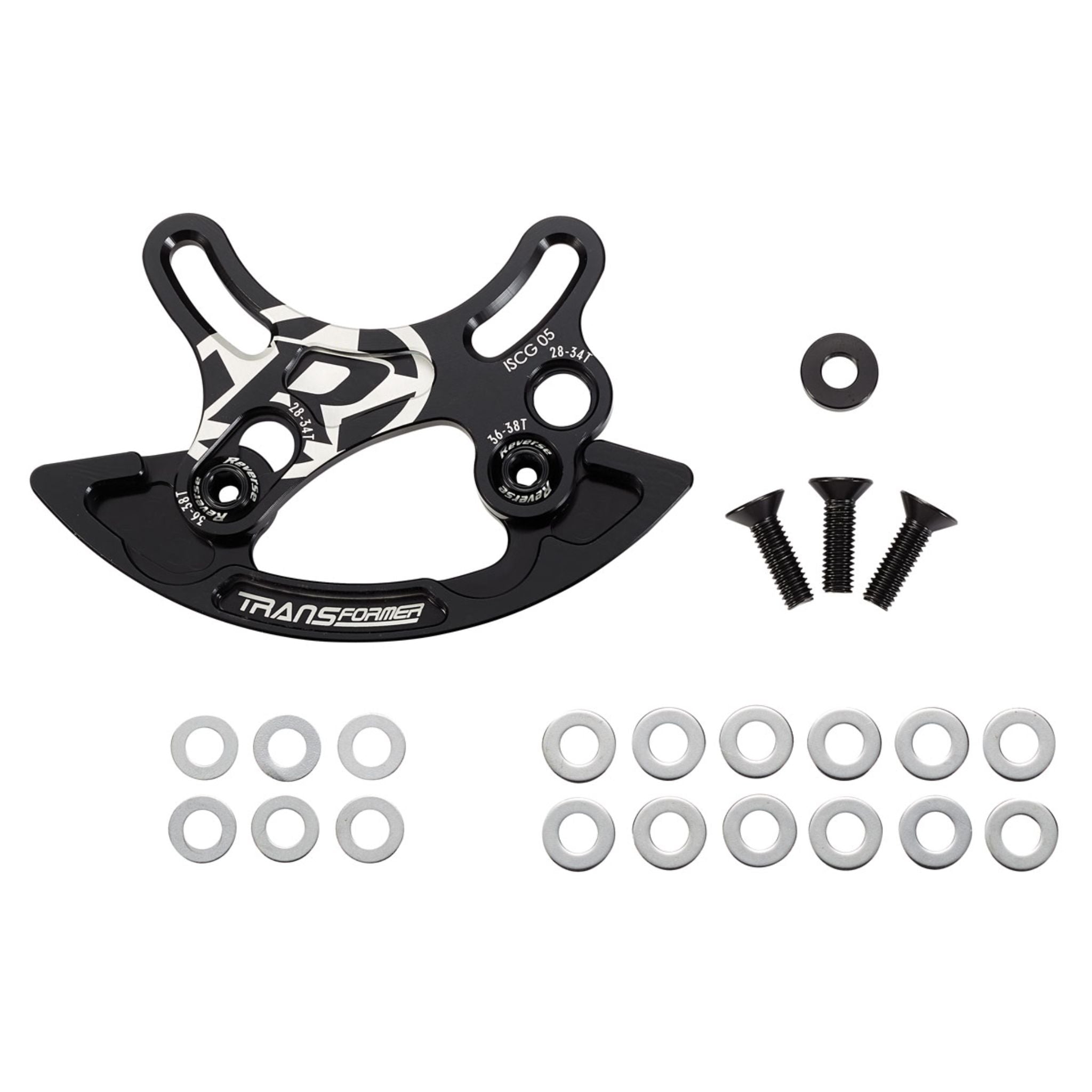 Reverse Components Transformer Trail Lower Chainguide Black / ISCG05