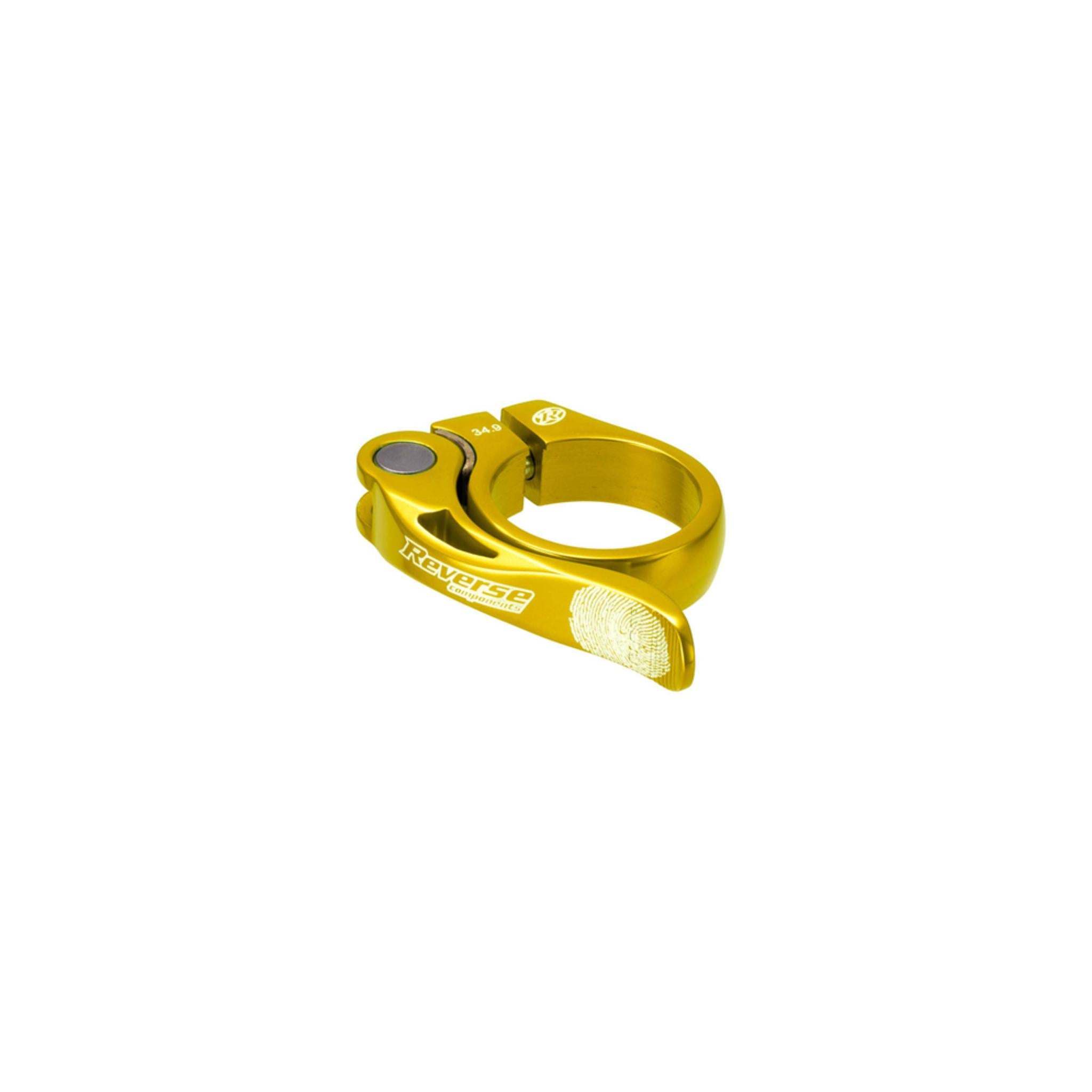Reverse Long Life Seat Clamp Gold / 34.9mm