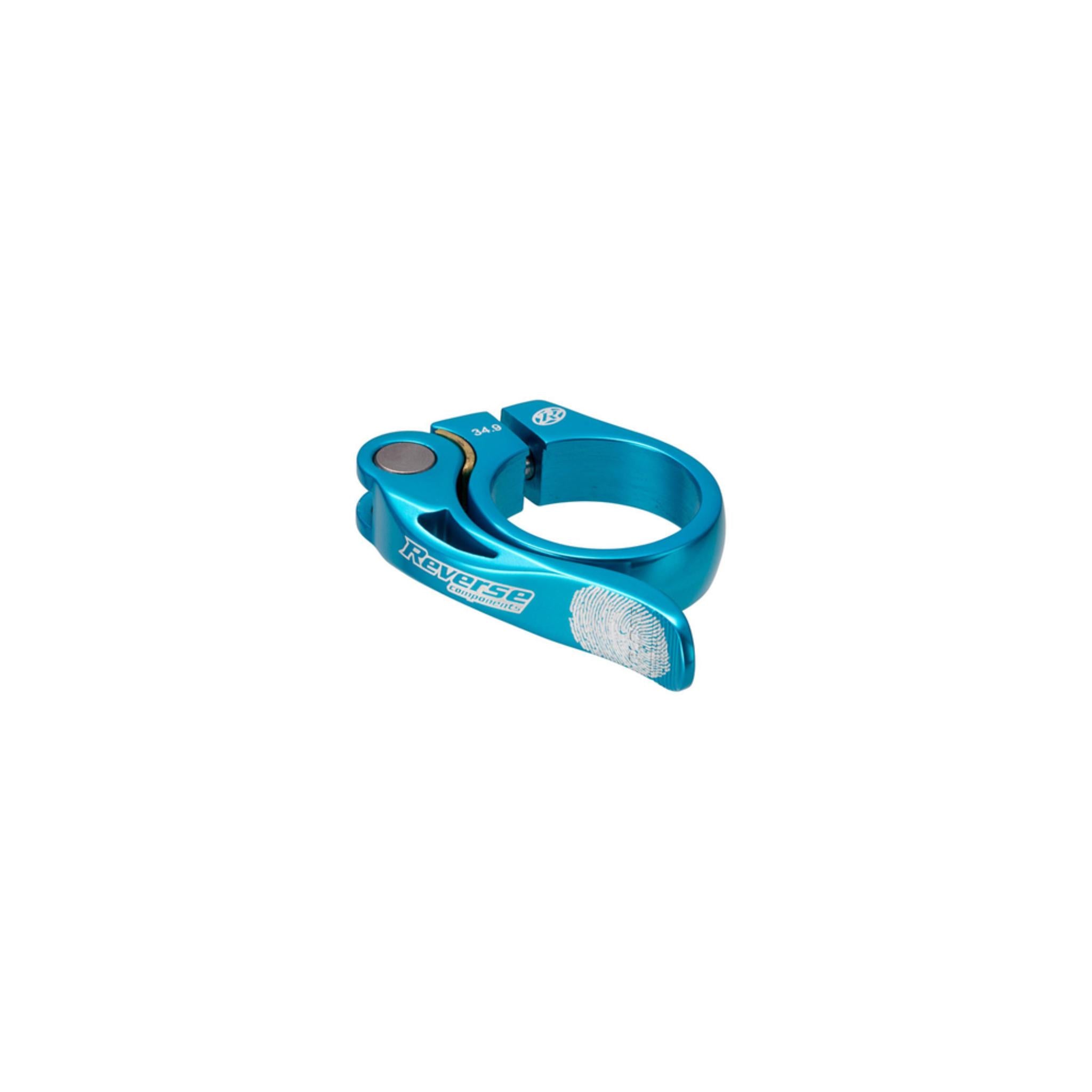 Reverse Long Life Seat Clamp Light Blue / 34.9mm