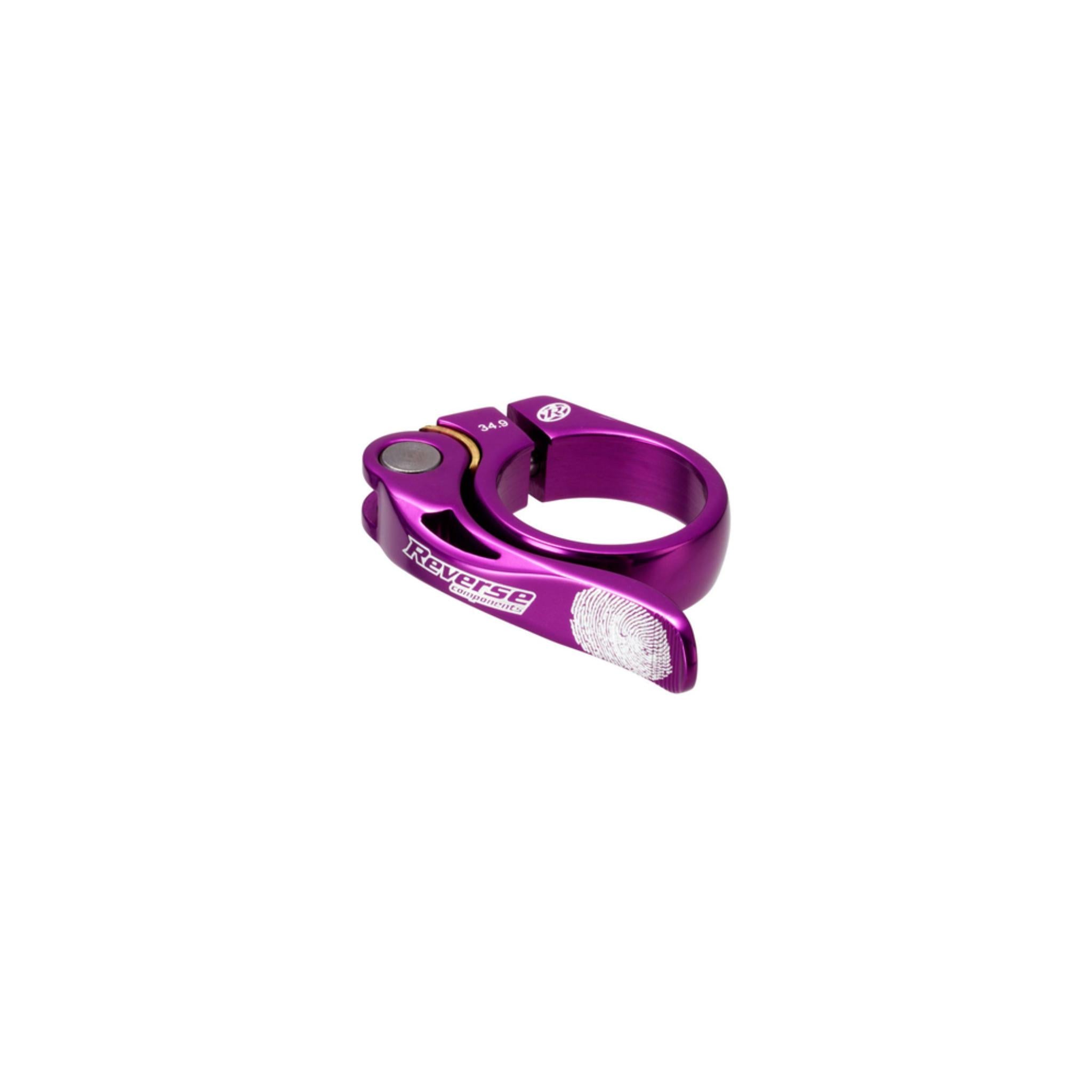 Reverse Long Life Seat Clamp Purple / 34.9mm
