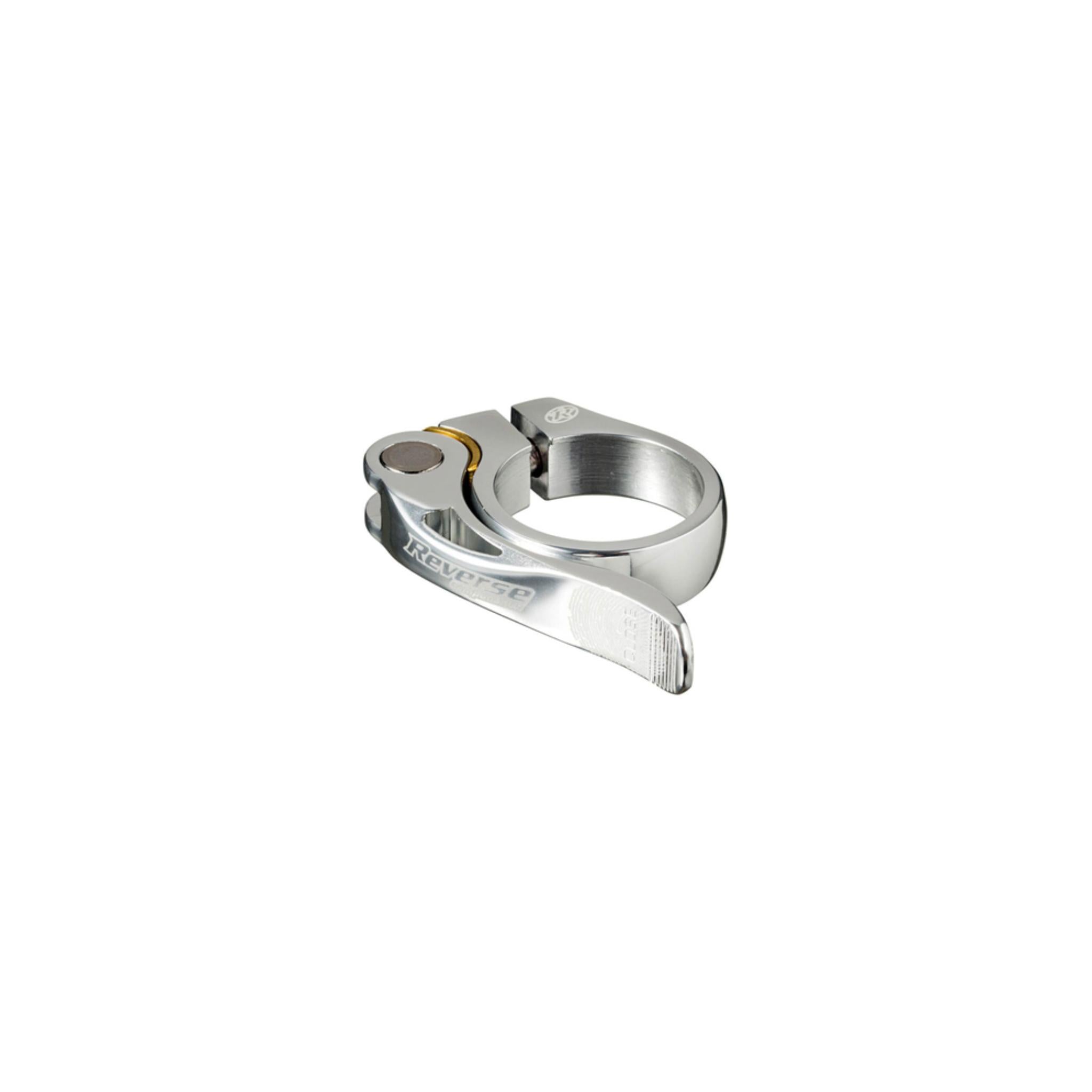 Reverse Long Life Seat Clamp Silver / 34.9mm