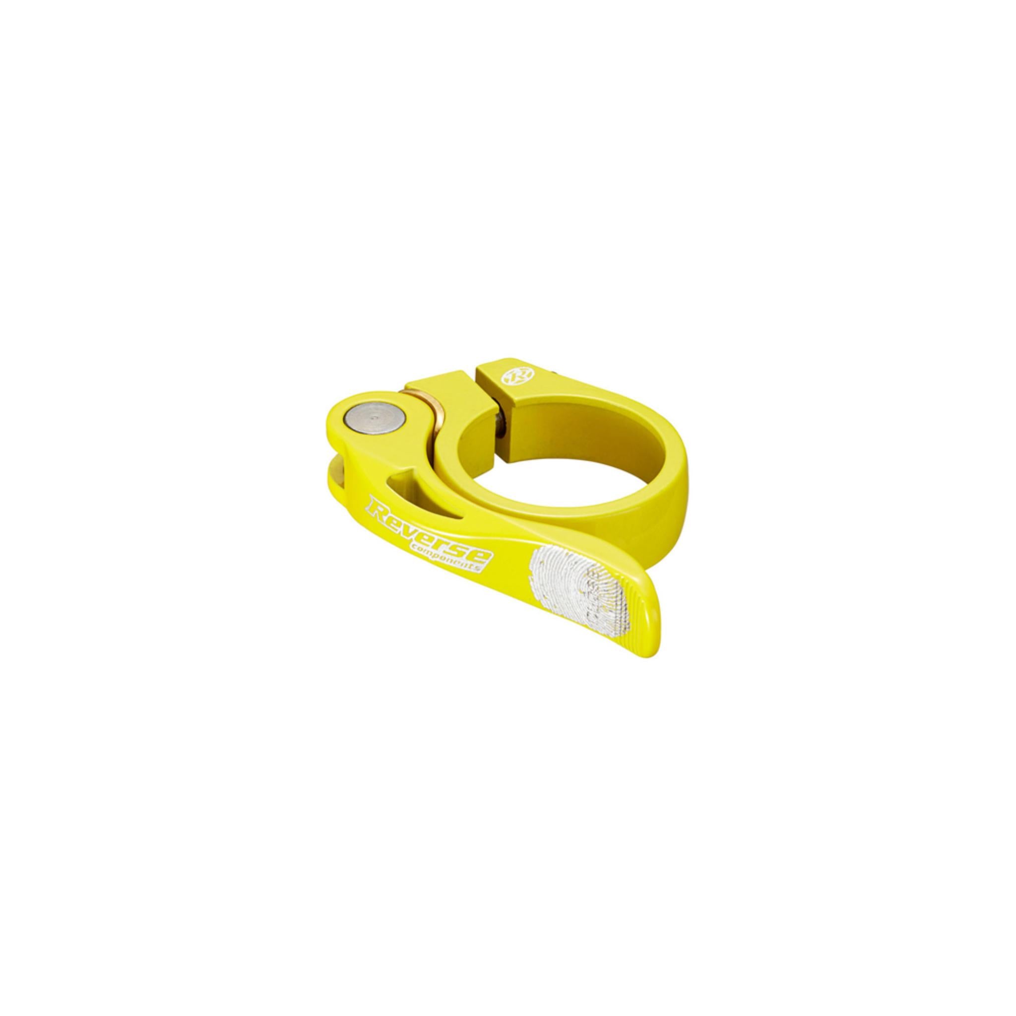 Reverse Long Life Seat Clamp Yellow / 34.9mm