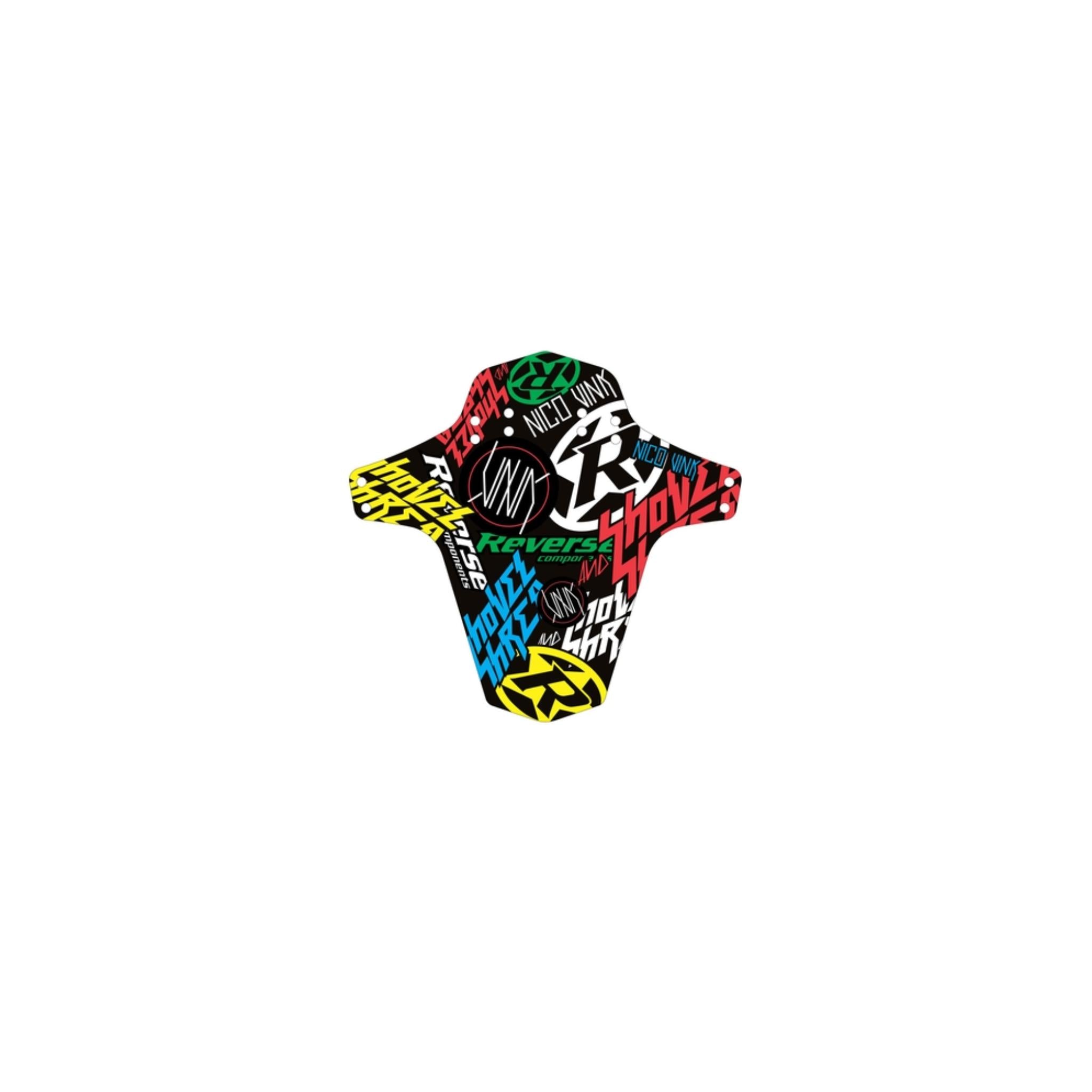 Reverse Mudfender Nico Vink Stickerbomb (Multicolored)