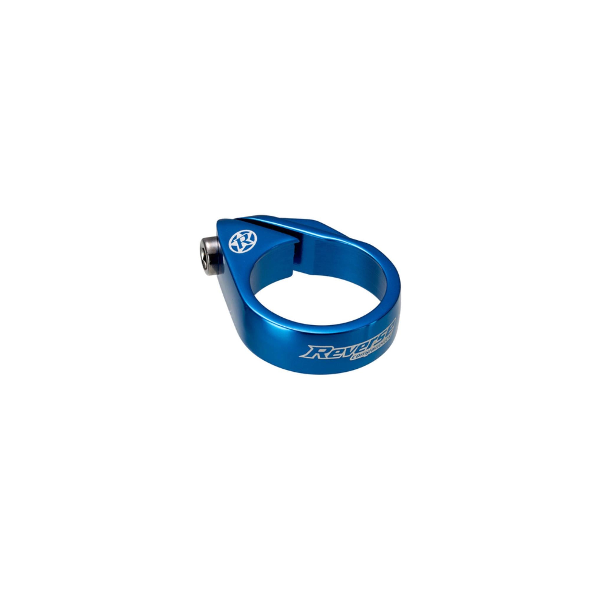 Reverse Seat Clamp Blue / 34.9mm