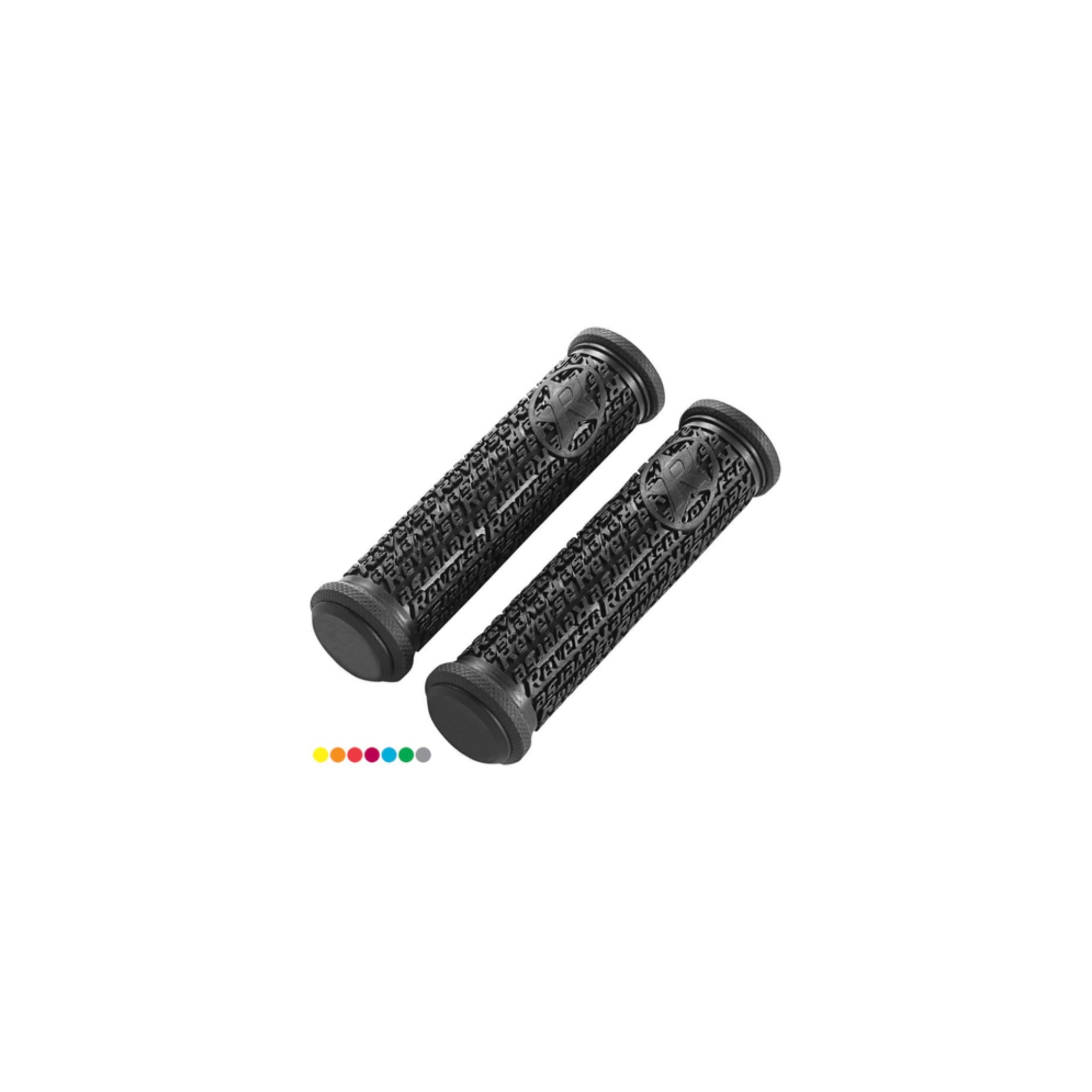 Reverse Stamp Grip Black