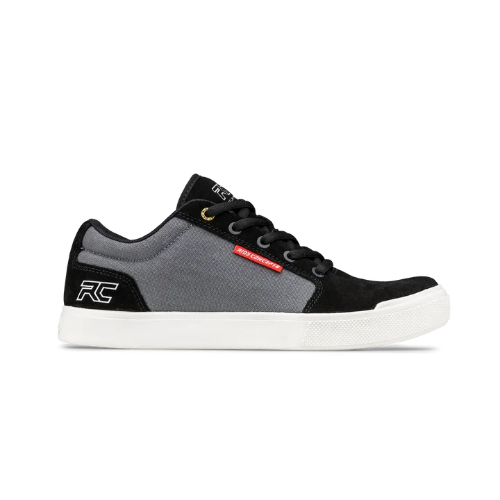 Ride Concepts Youth Vice Shoes 2025 Charcoal/Black / UK 1.5 / EU 34