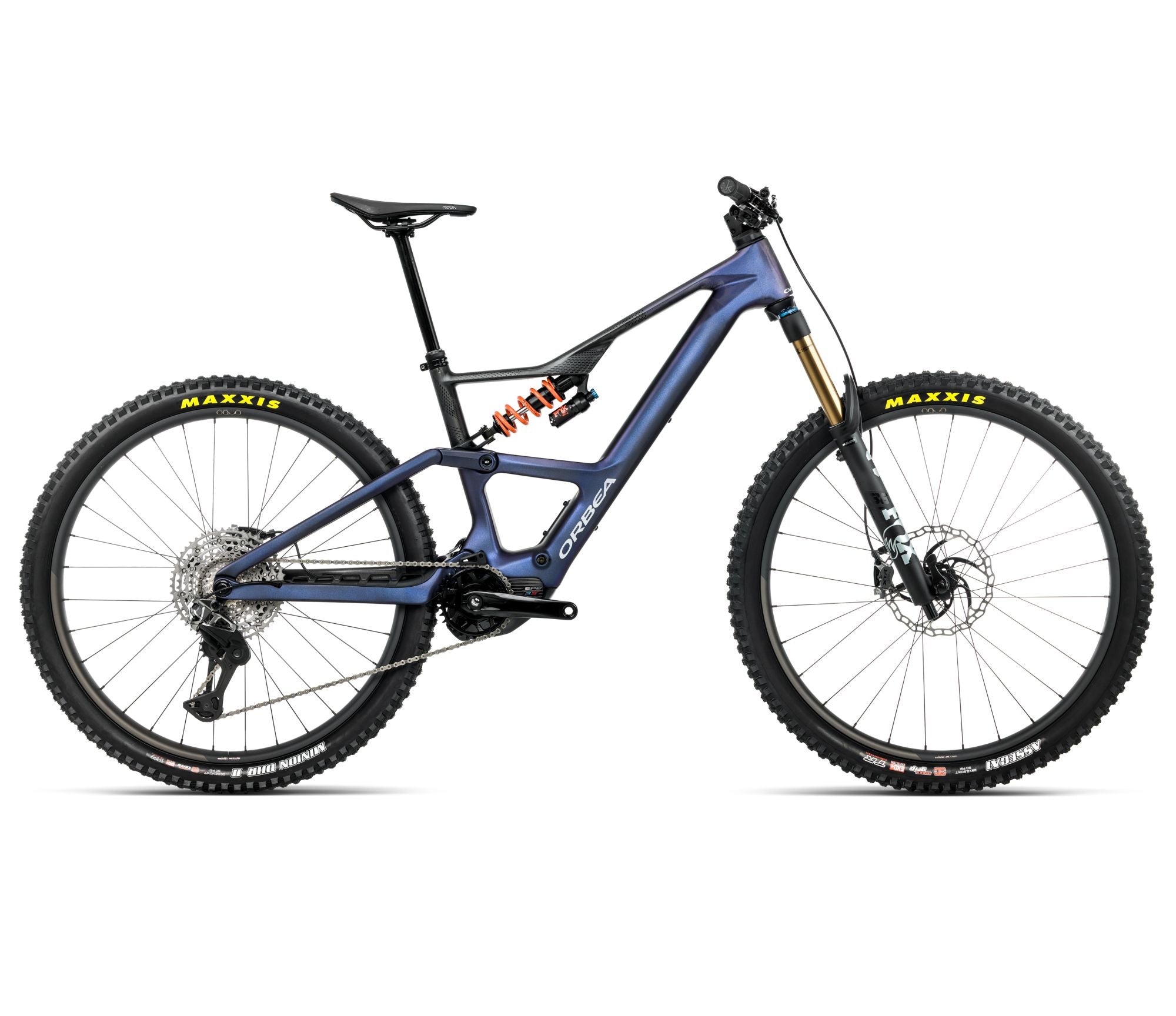 Rise LT M-Team 420W 2026 Tanzanite Carbon View - Carbon Raw (Matt) / S