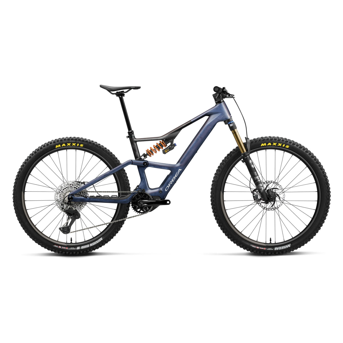 Rise LT M-Team 420W 2026 Tanzanite Carbon View - Carbon Raw (Matt) / S