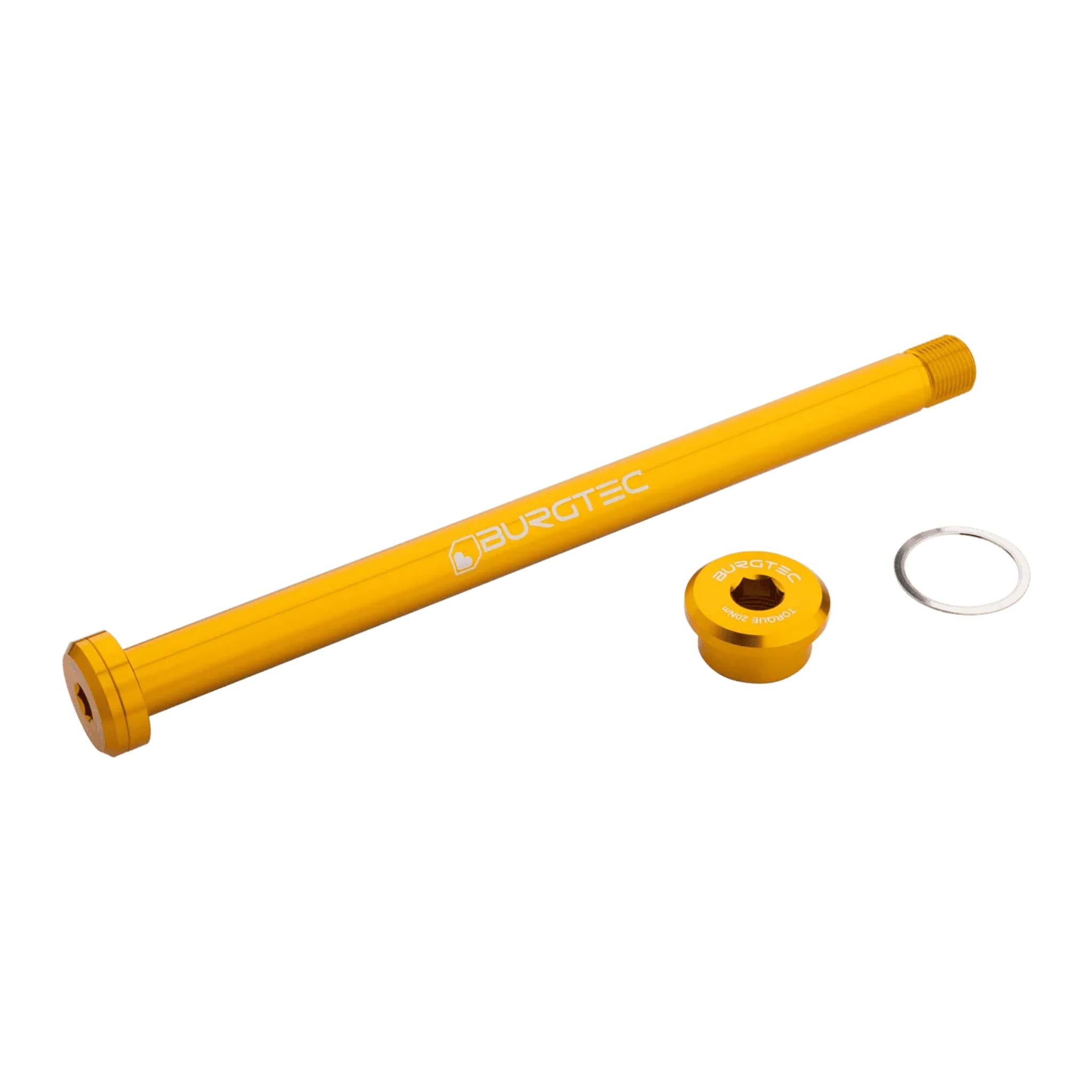 Rocky Mountain 173mm Rear Axle Burgtec Bullion Gold