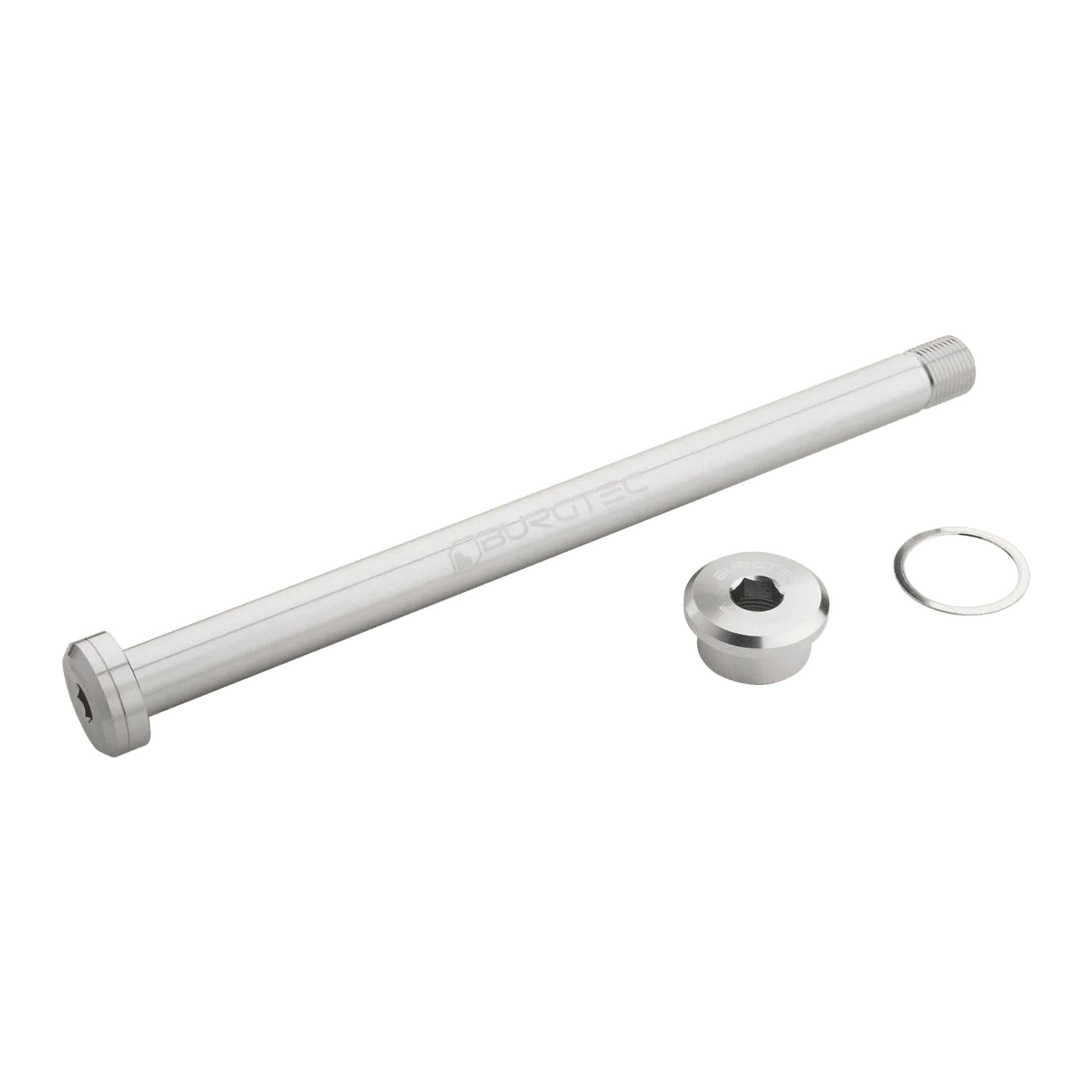 Rocky Mountain 173mm Rear Axle Rhodium Silver