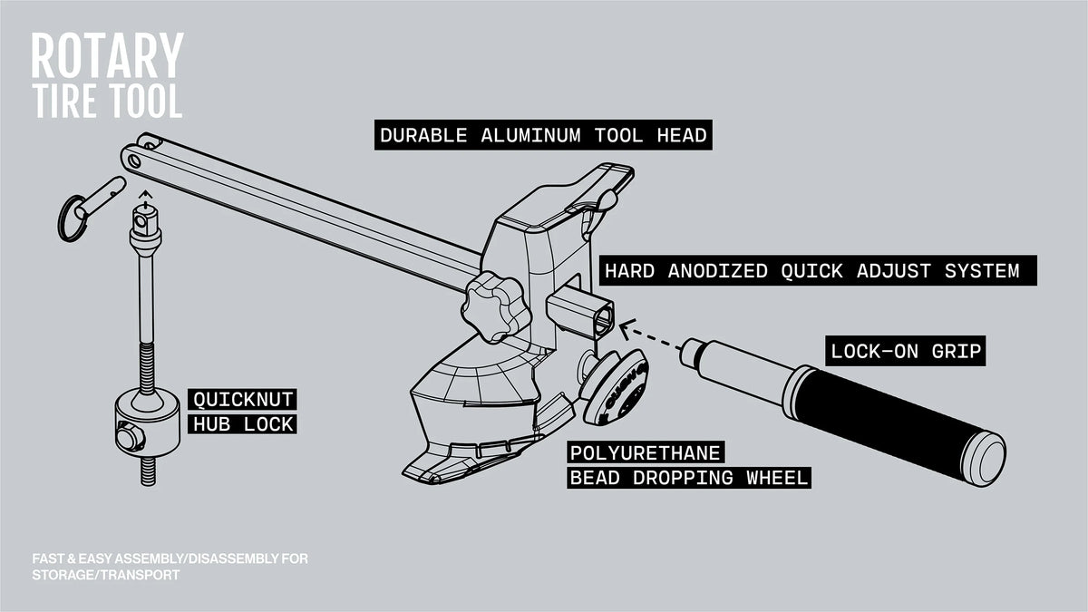 Rotary Tyre Tool One Size