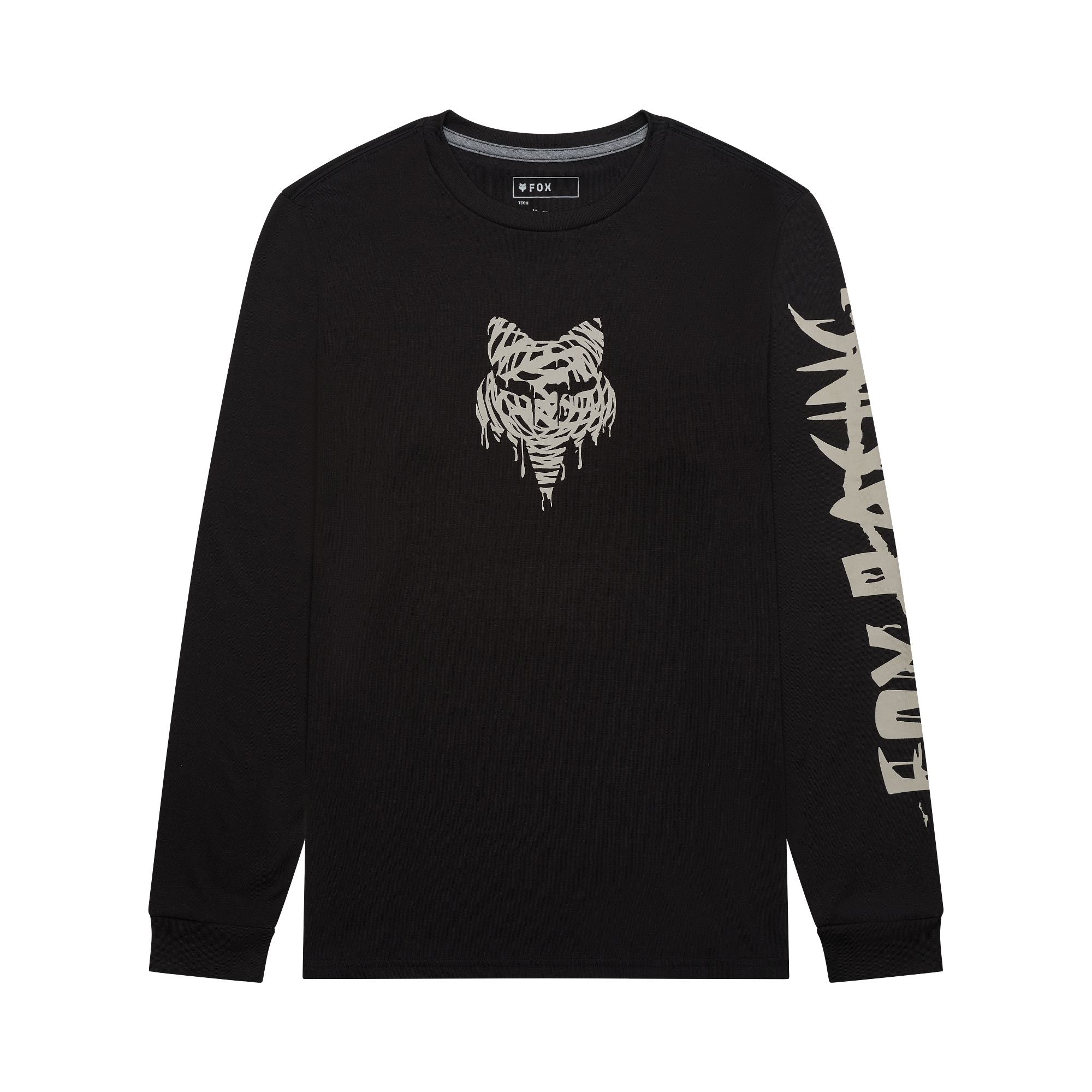 Roughcut Dri-Release Md LS Tee Black / S