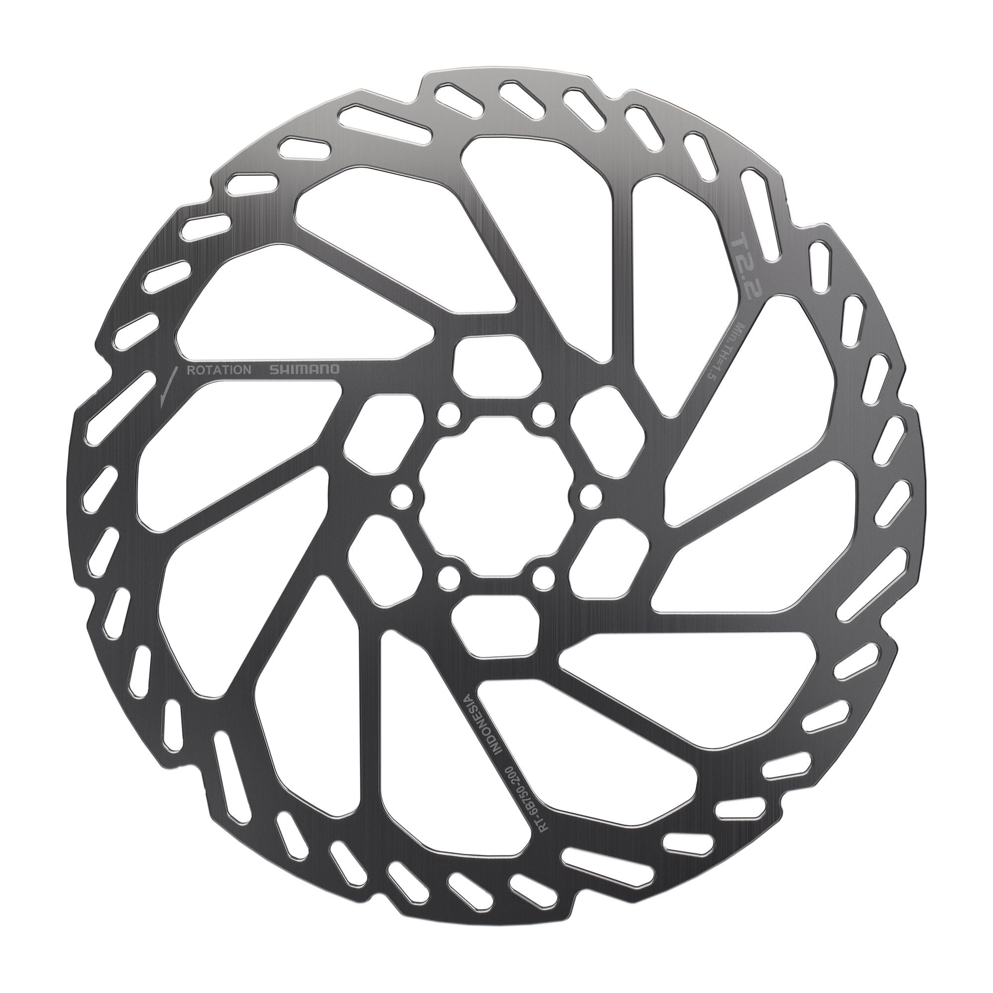 RT-6B750 2.2mm Thick Disc Brake Rotor 6-Bolt Silver / 200mm