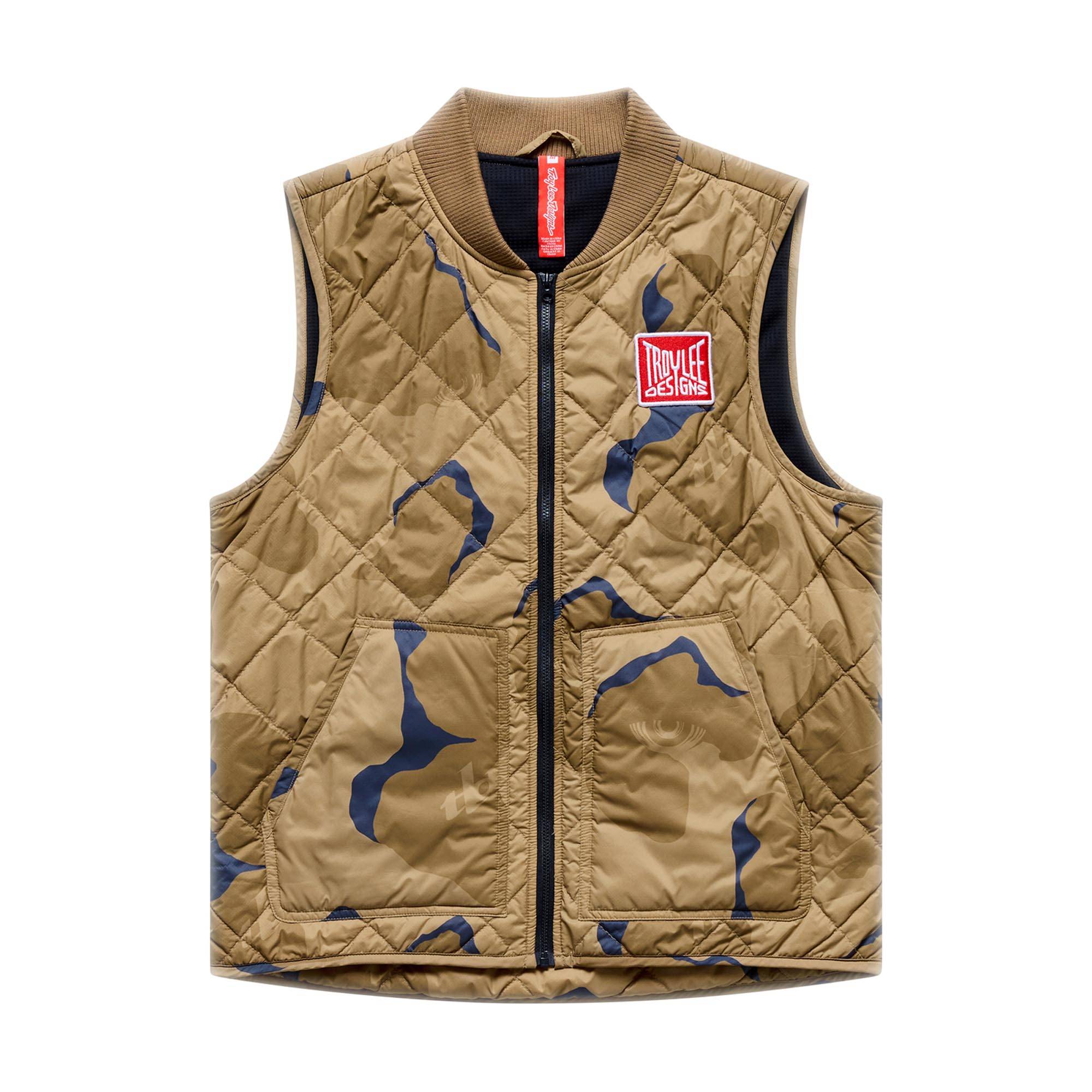 Ruckus Ride Vest Flow Camo - Sienna / S