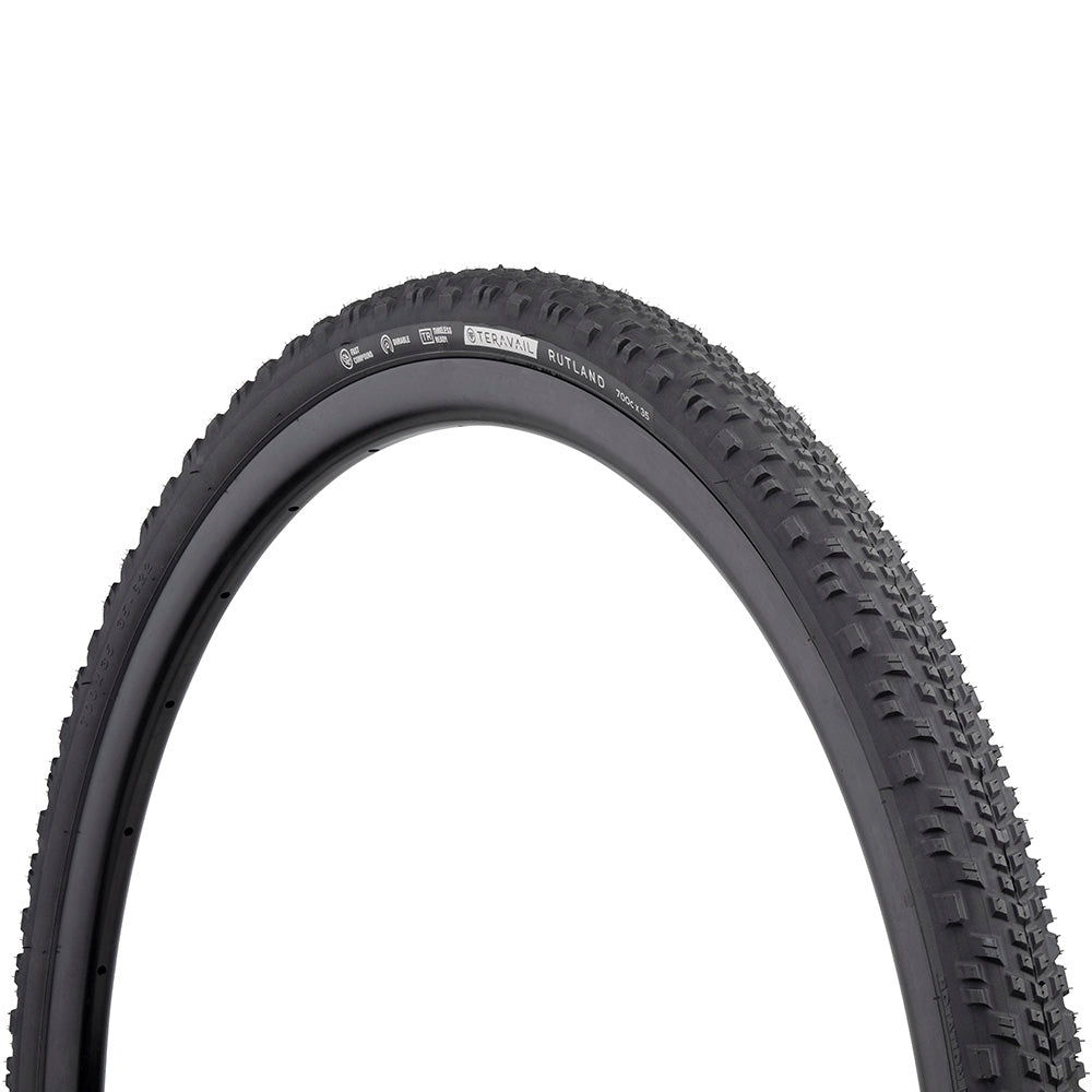 Rutland Gravel Tyre Black / 700 x 35 / Light & Supple