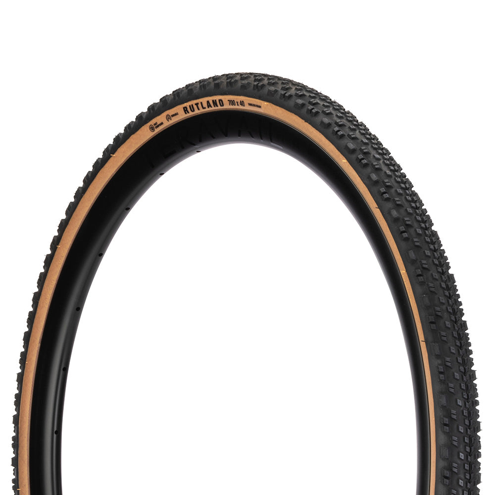 Rutland Gravel Tyre Black/Tan / 700 x 35 / Durable