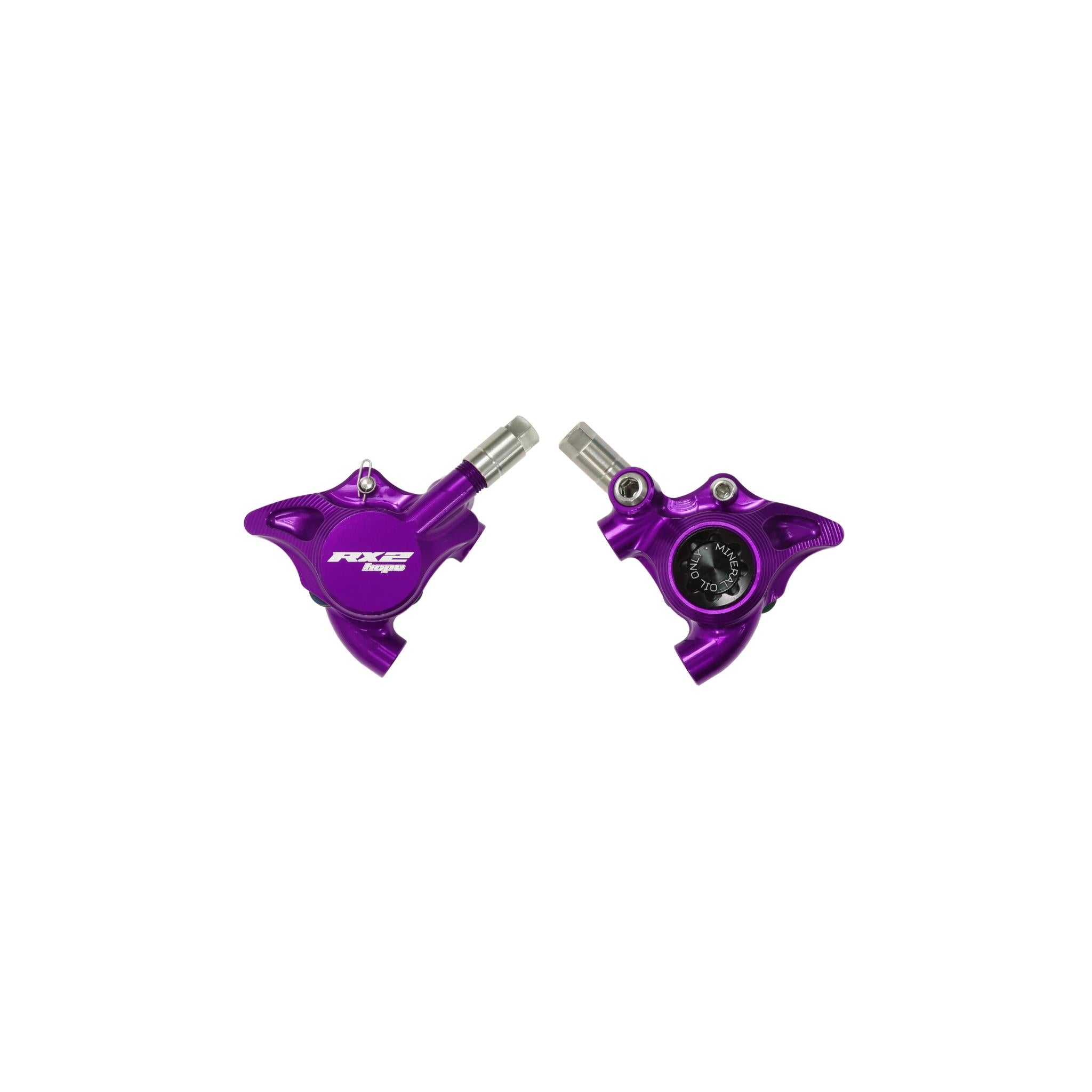 RX2 Caliper Complete - FM Std - Mineral Oil Purple