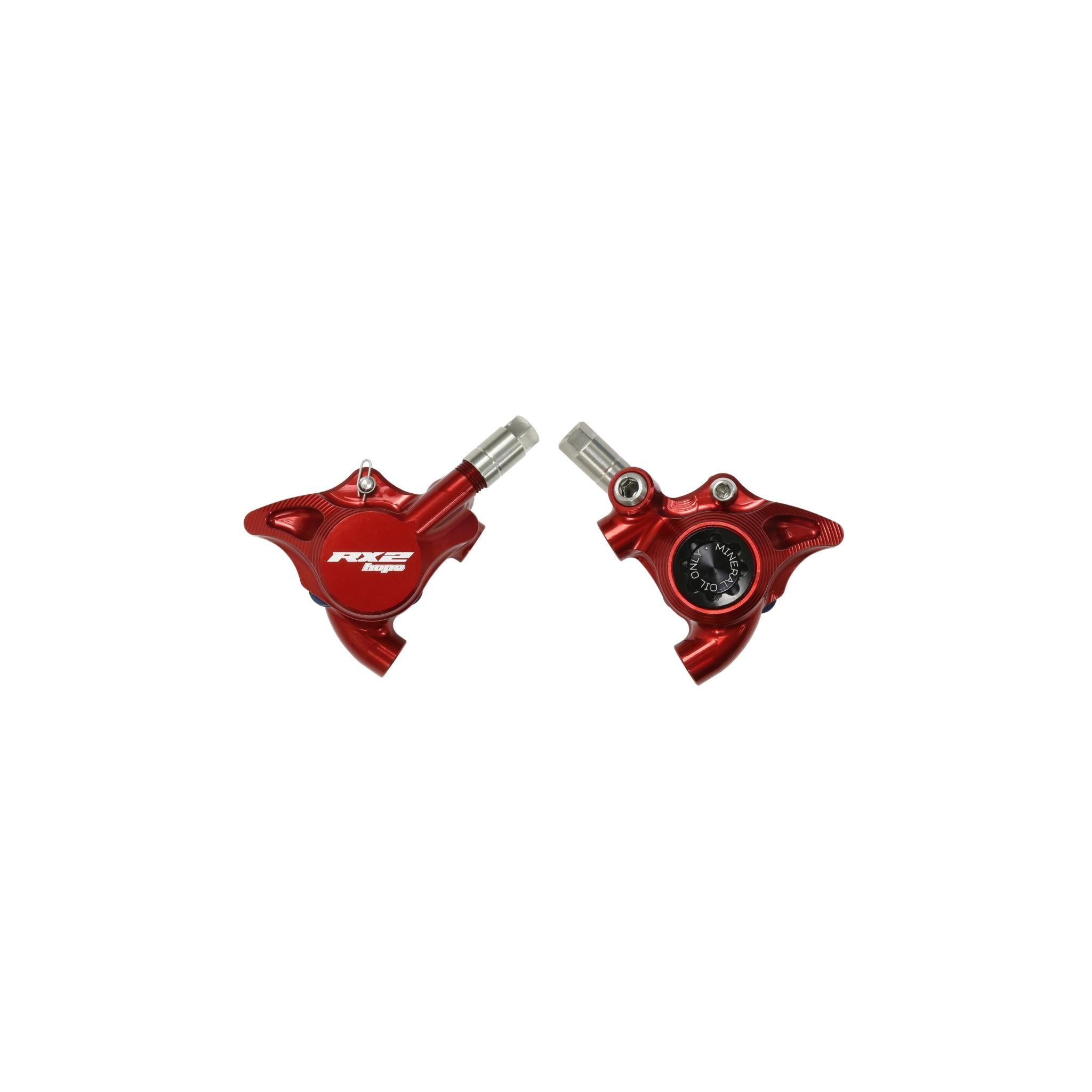 RX2 Caliper Complete - FM Std - Mineral Oil Red
