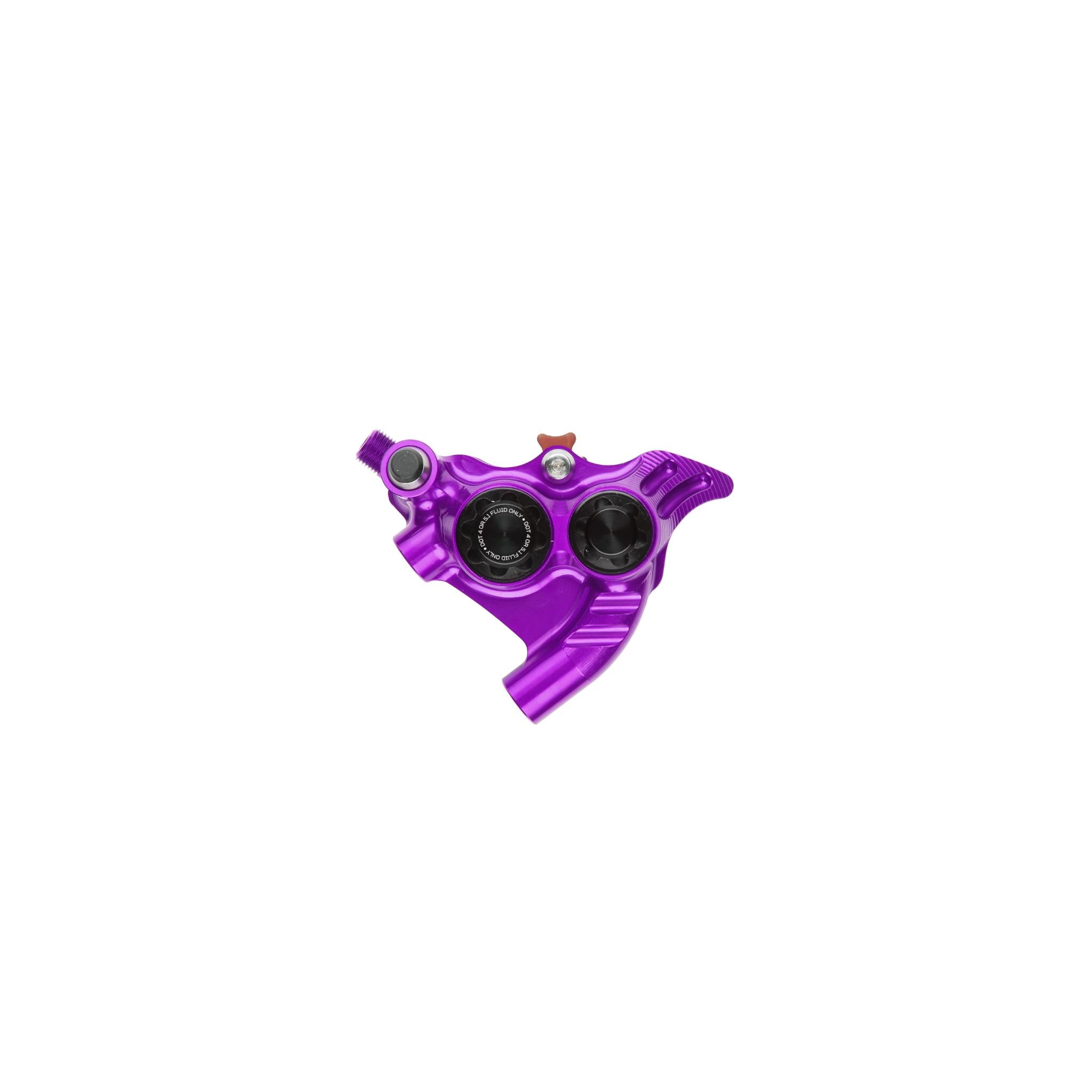 RX4+ SL Caliper - Flat Mount +20, DOT Purple
