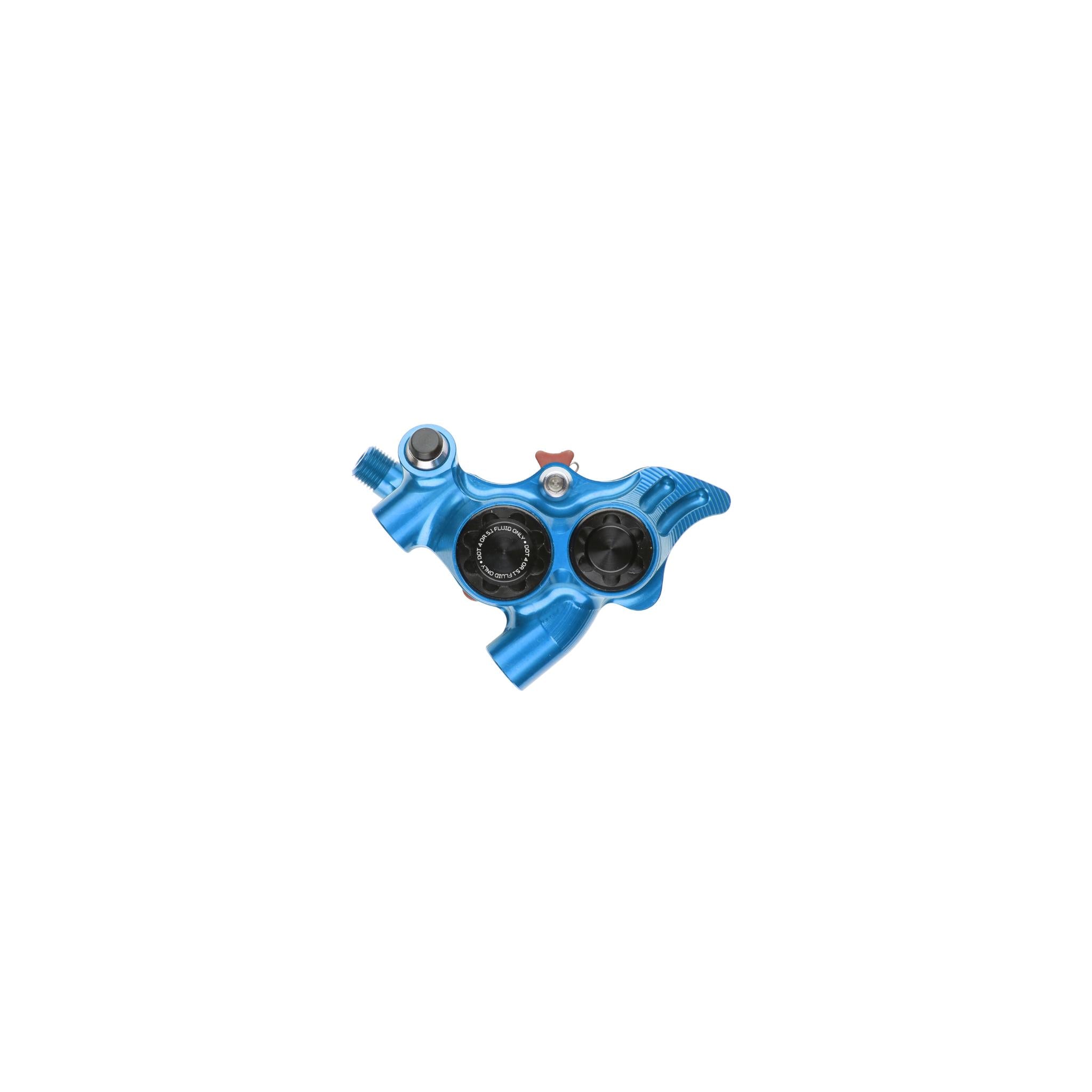 RX4+ SL Caliper - Flat Mount, DOT Blue