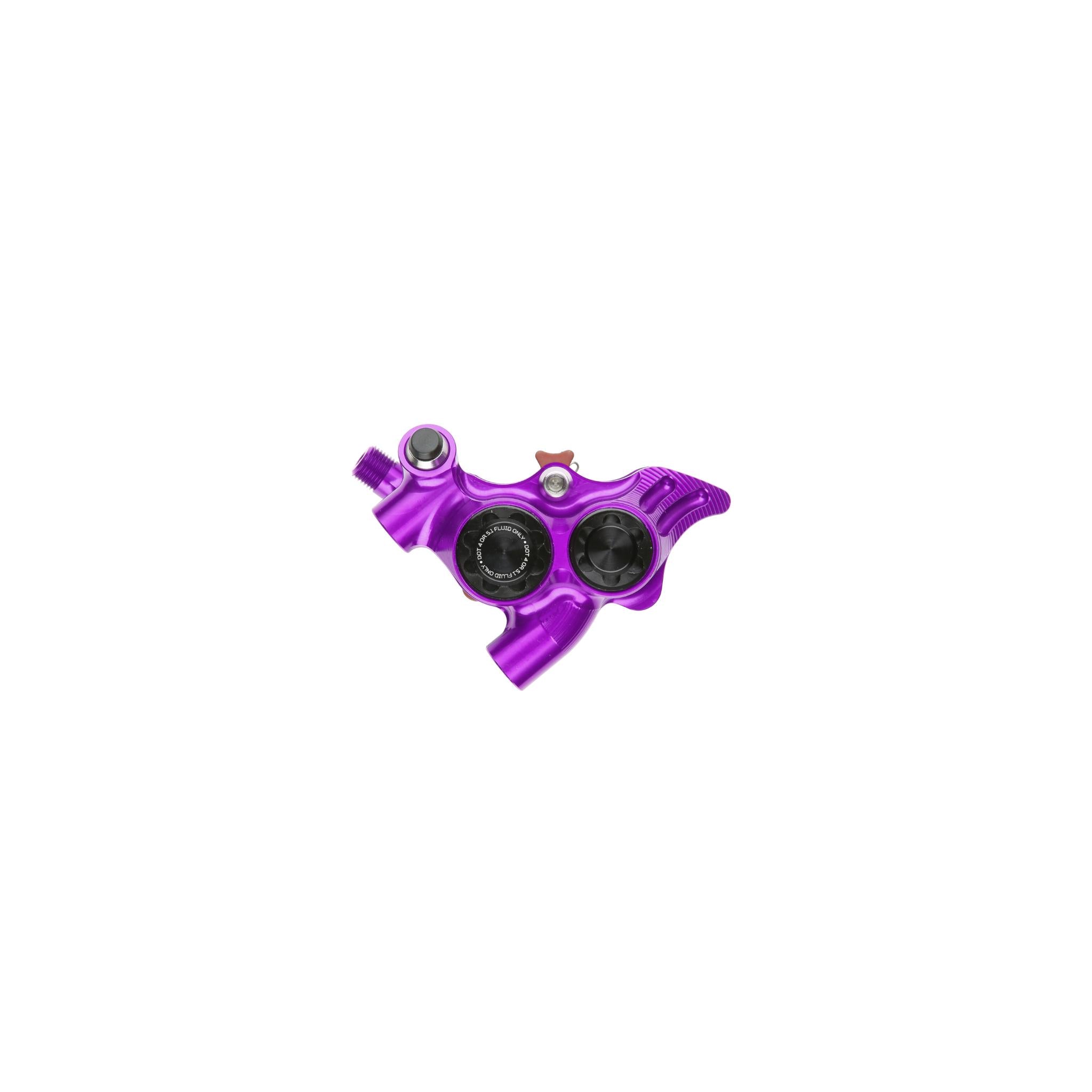 RX4+ SL Caliper - Flat Mount, DOT Purple