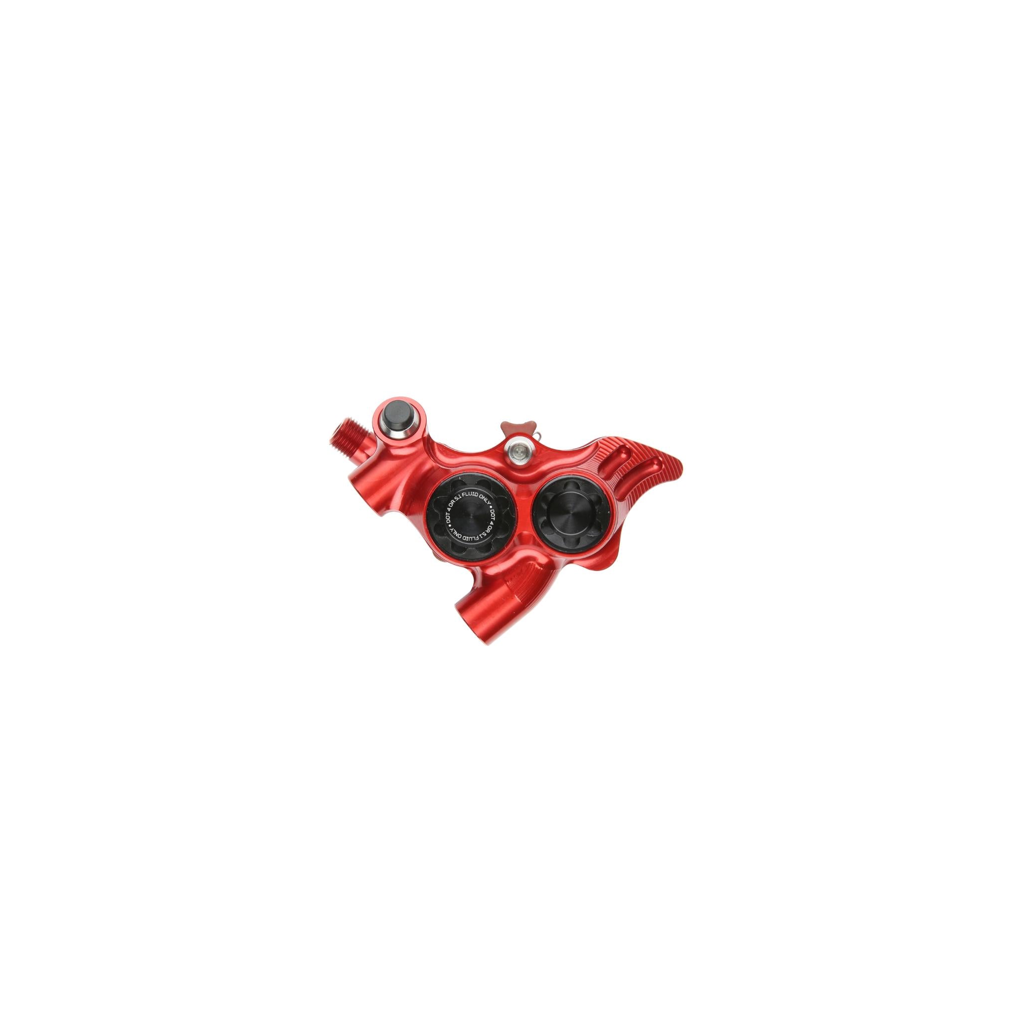 RX4+ SL Caliper - Flat Mount, DOT Red