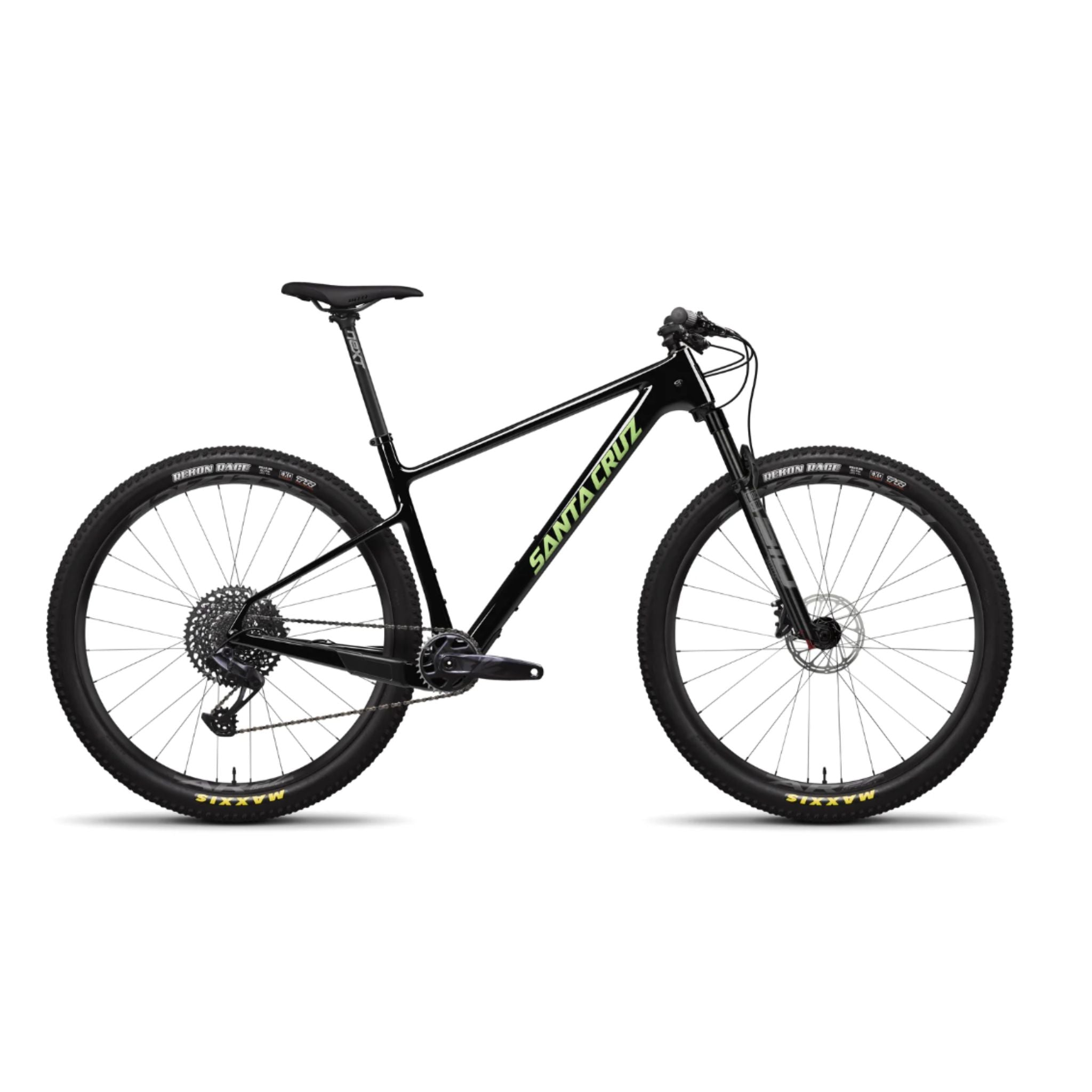 Santa Cruz Highball Carbon C 2024 Gloss Black and Green / S / S Kit