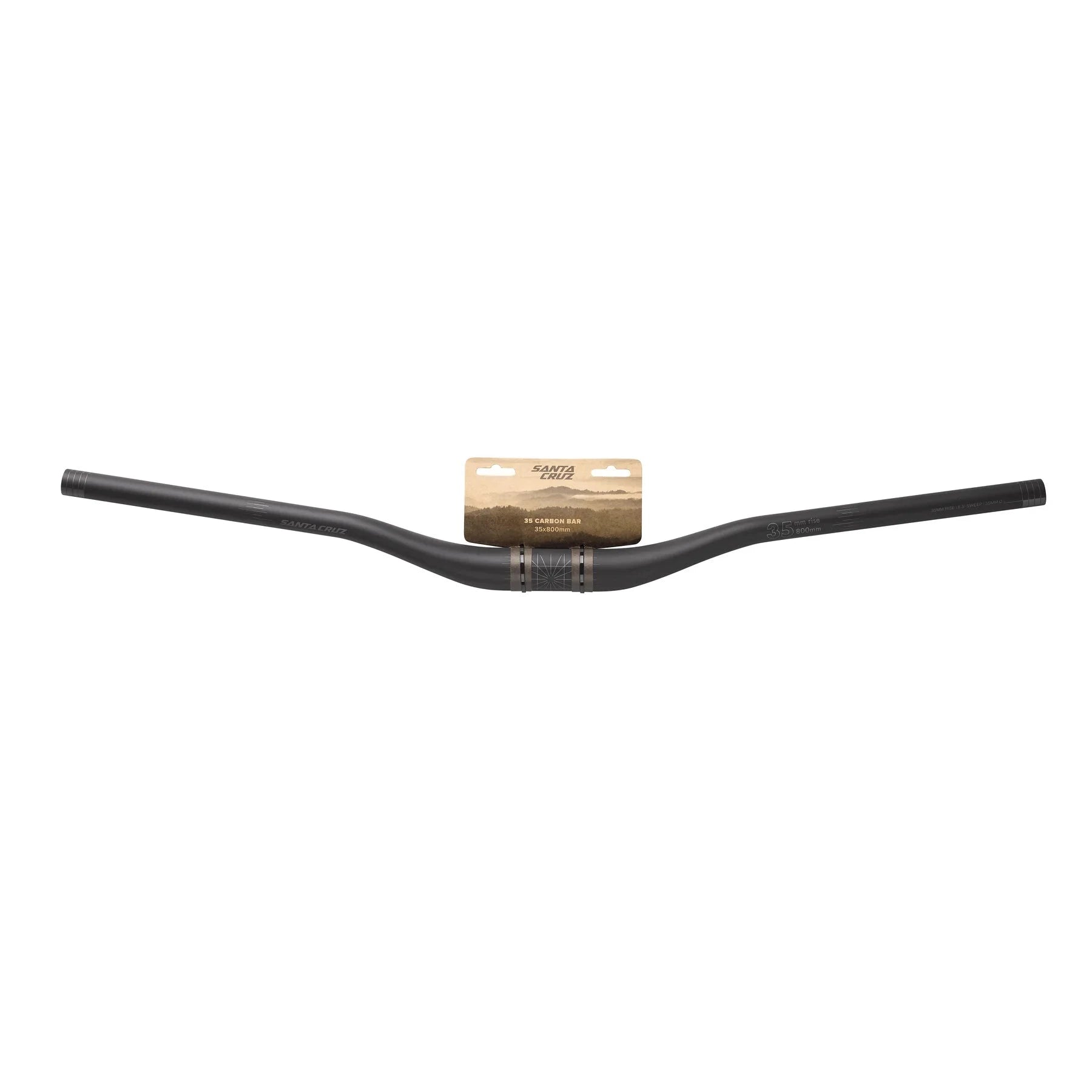 Santa Cruz Riser Carbon Bars Black / 35mm Rise