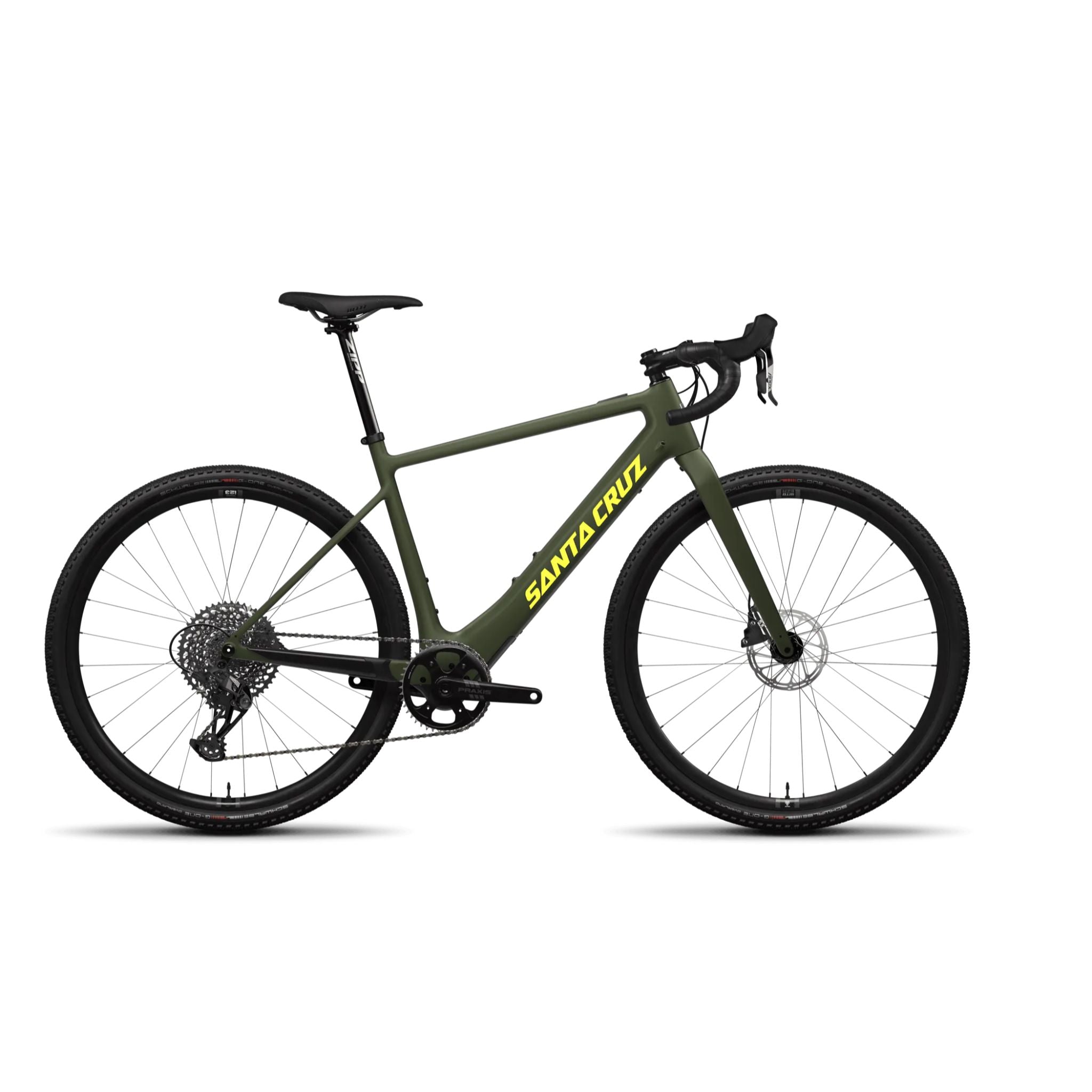Santa Cruz Skitch Carbon CC 2024 Green / M / Apex Drop Bar