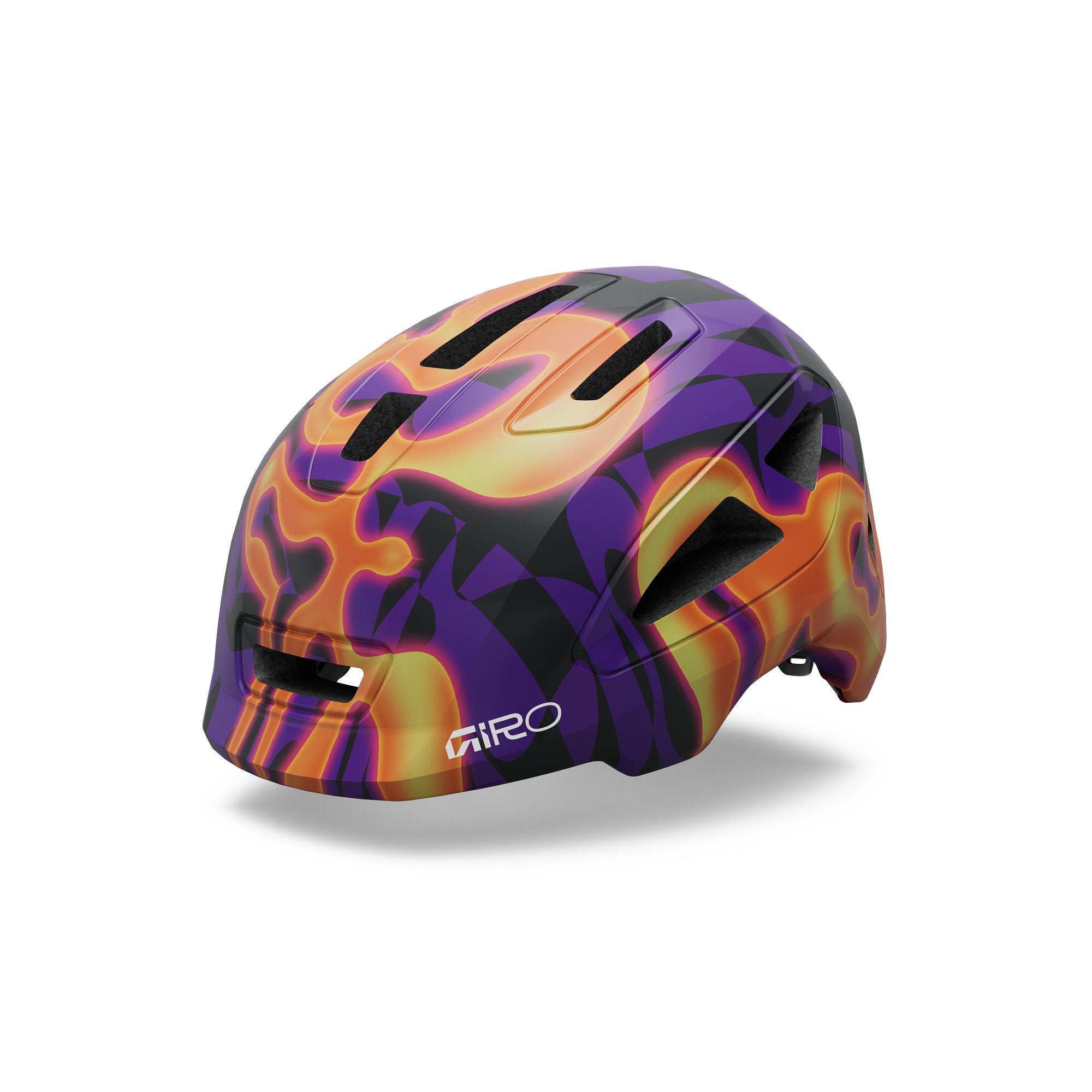 Scamp II Kids Bike Helmet Purple Lava / S