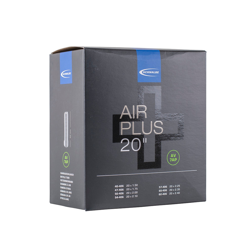 Schwalbe Air Plus Inner Tube 20x1.5/2.4 / Schrader (Car Type)