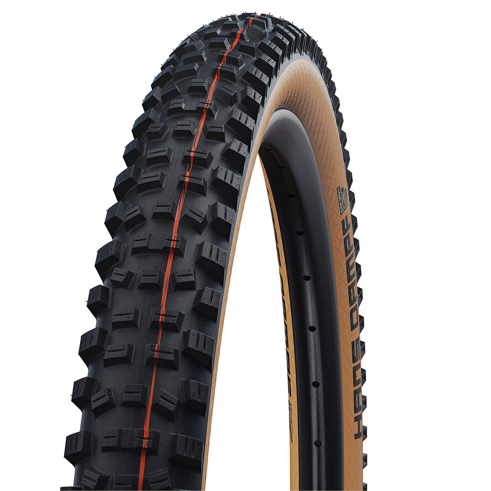 Schwalbe Hans Dampf Black/Bronze / 27.5x2.35 / Super Trail - Addix Soft