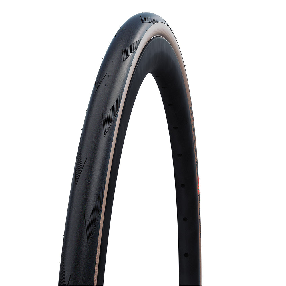 Schwalbe Pro One Tubeless Tyre Black/Skinwall / 700x28 / Super Race V-Guard - Addix Race