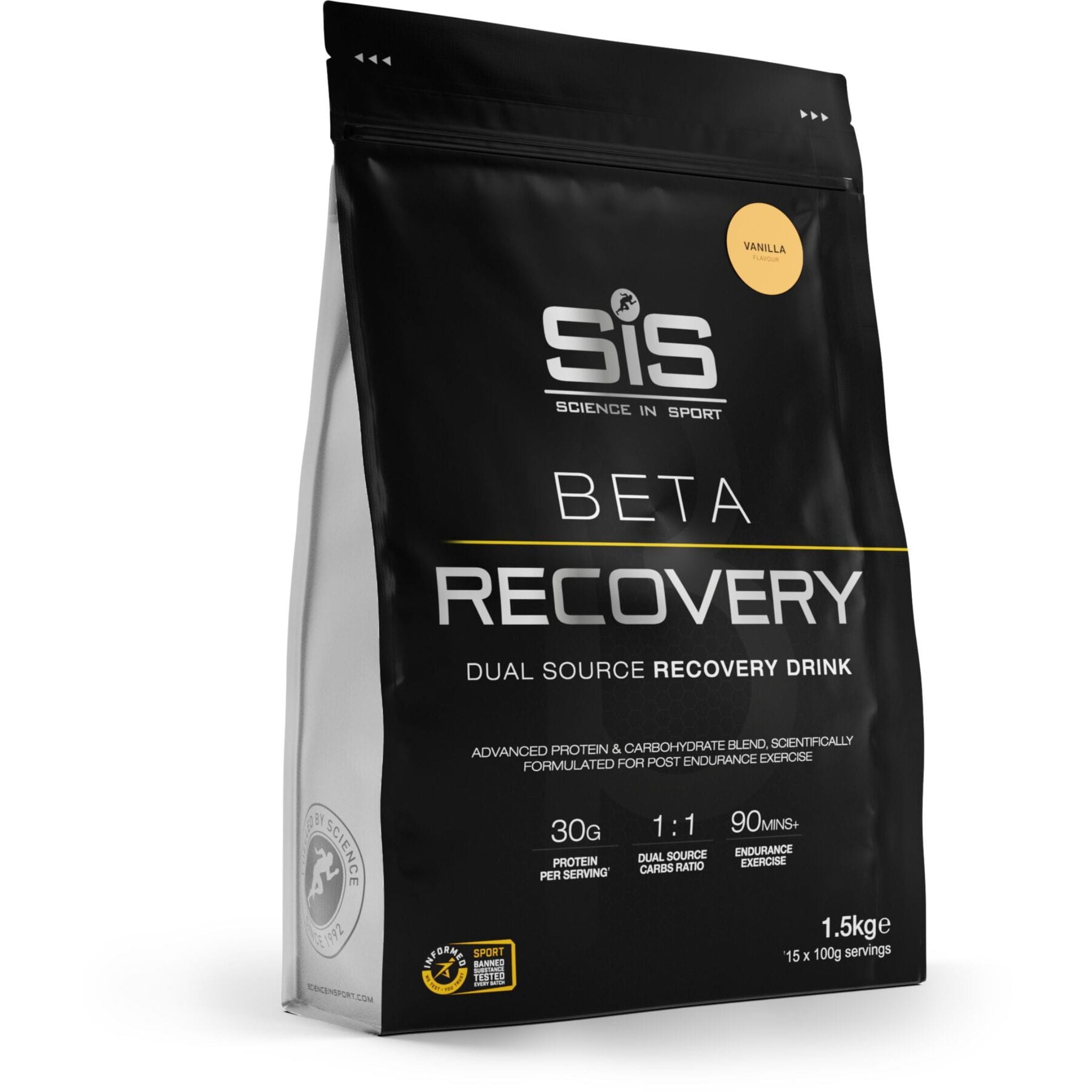 Science in Sport BETA Recovery Drink Powder Vanilla / 1.5 kg