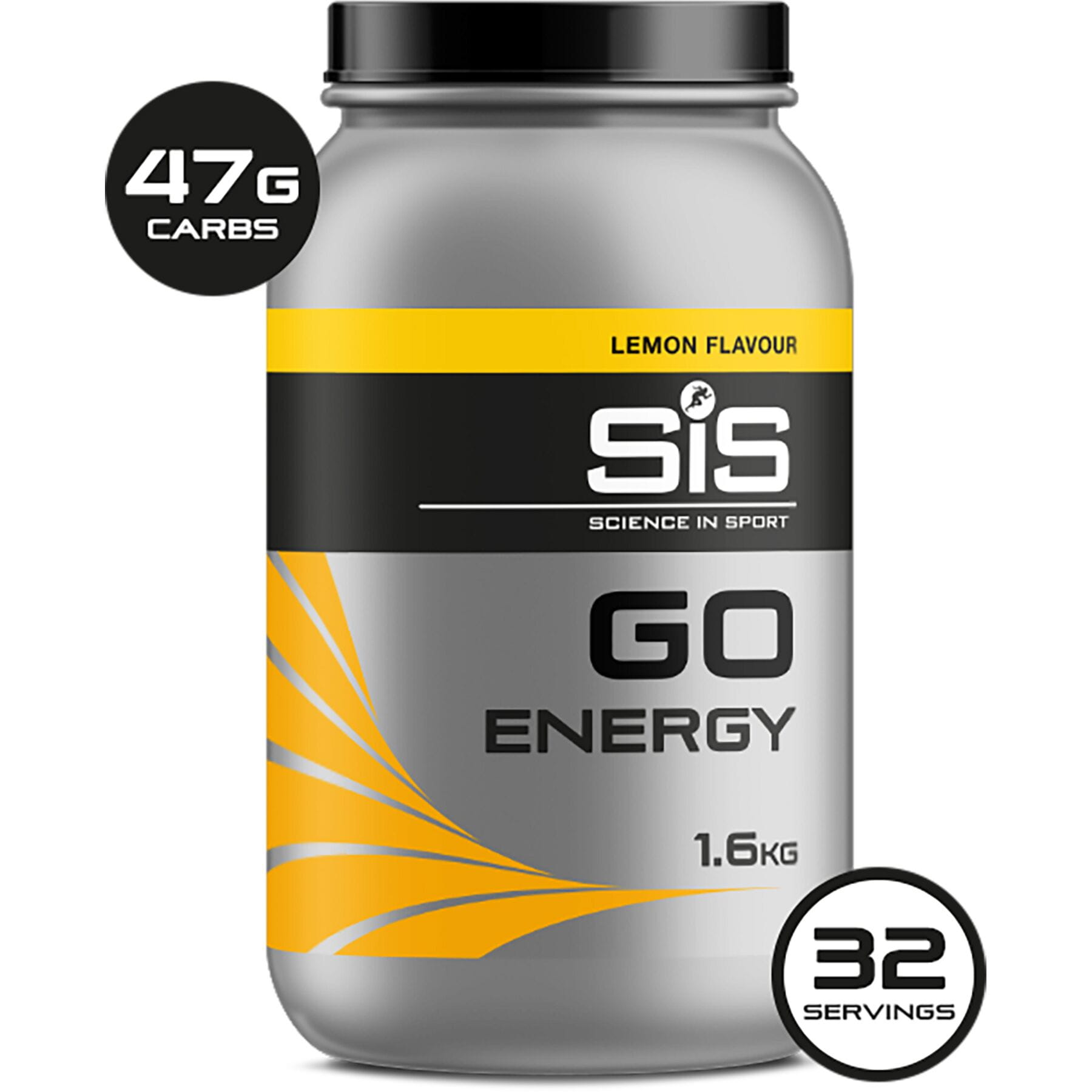 Science in Sport GO Energy Drink Powder (1.6kg Tub) Lemon / 1.6kg Tub