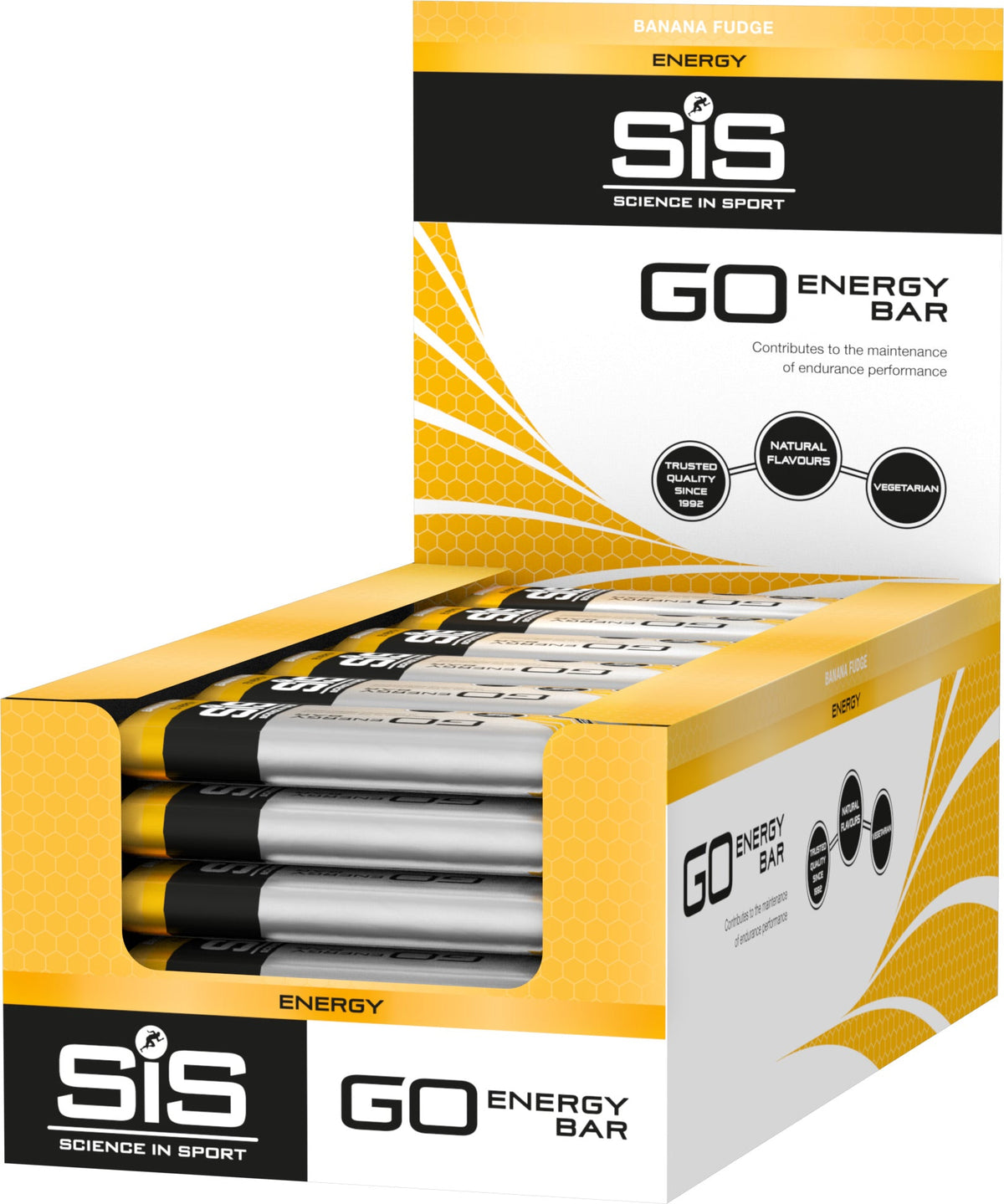 Science in Sport GO Mini Energy Bar (30 Box) Banana Fudge / Box of 30