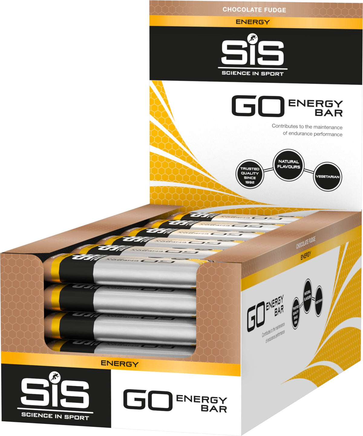 Science in Sport GO Mini Energy Bar (30 Box) Chocolate Fudge / Box of 30