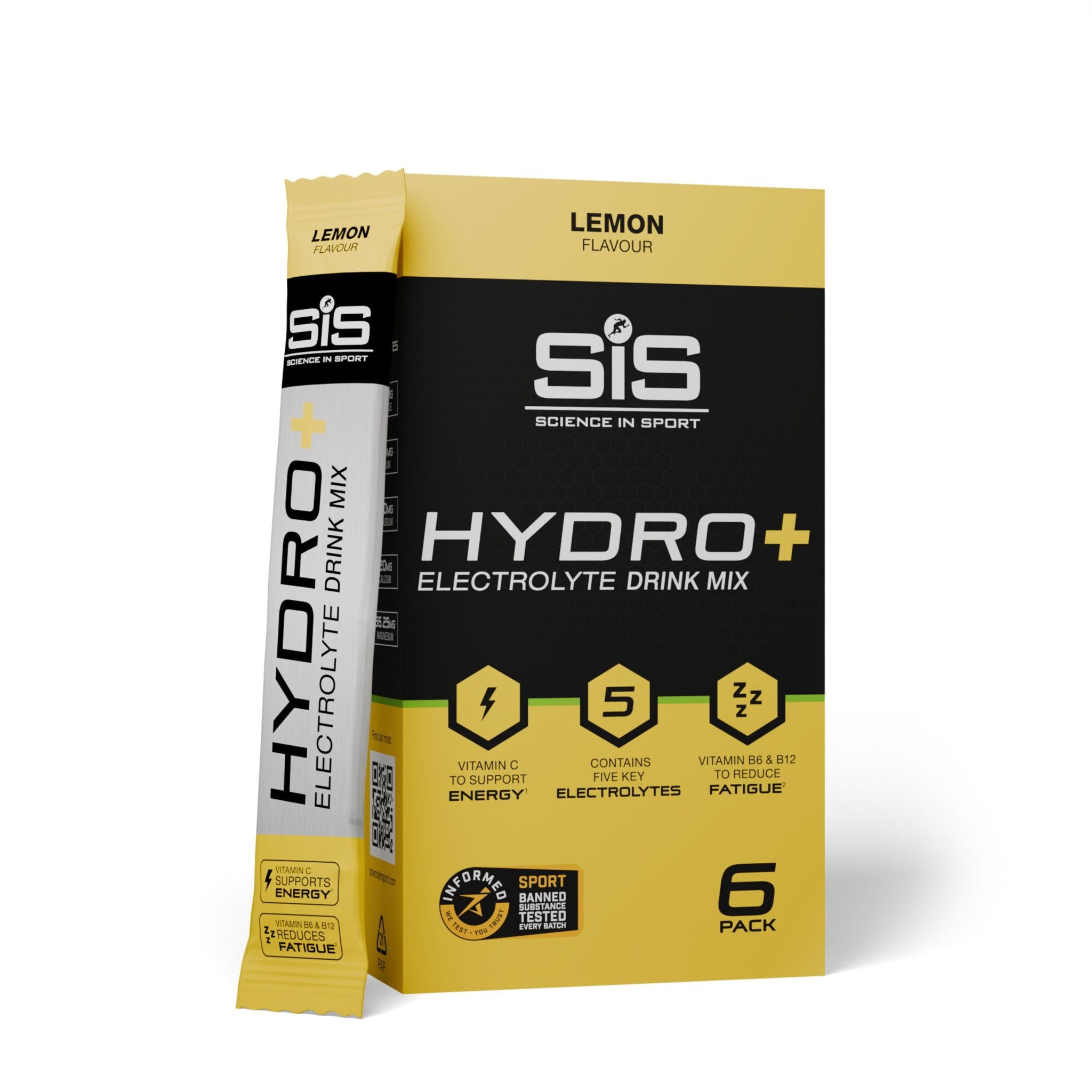 Science in Sport Hydro+ Stick Powder Lemon / Box of 6