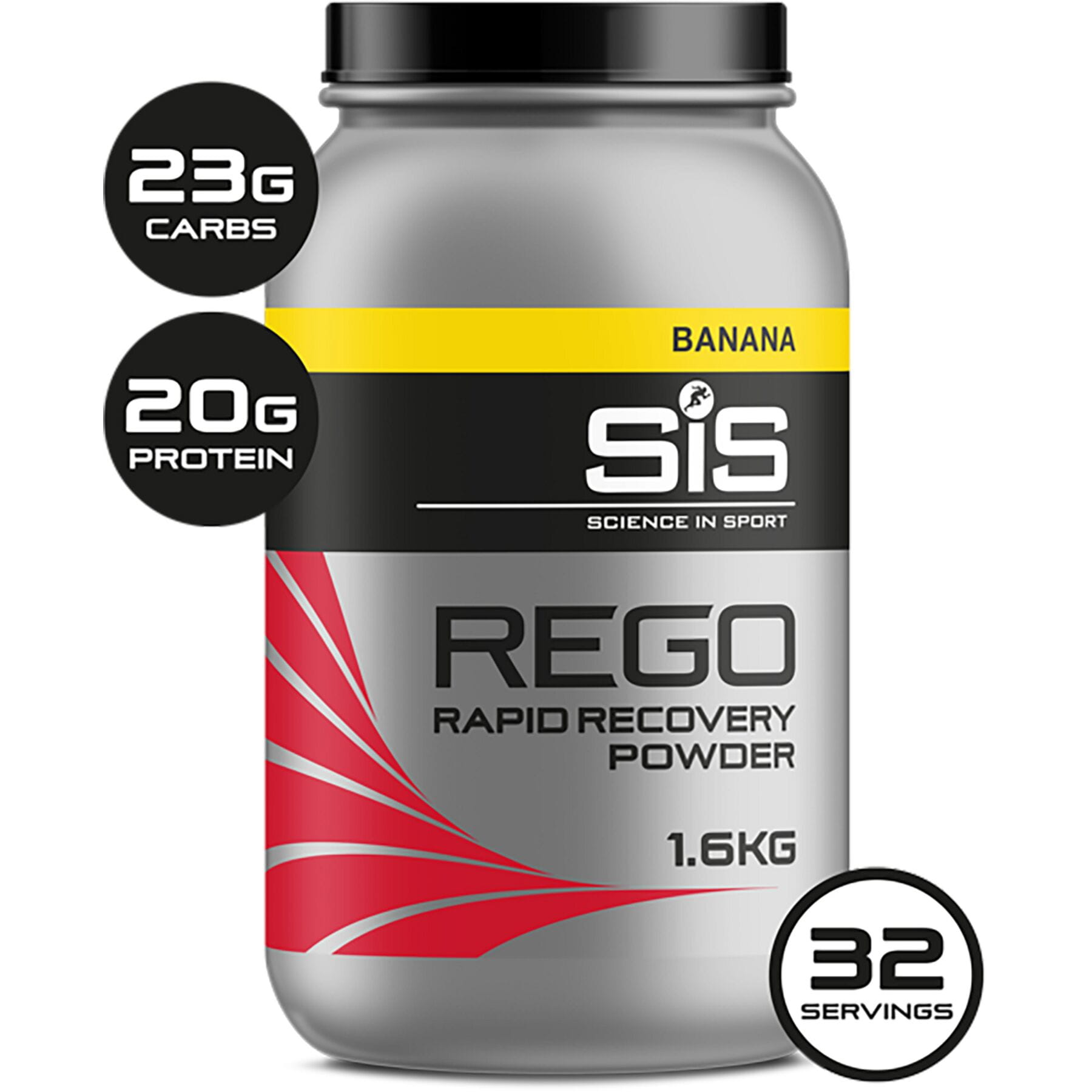 Science in Sport REGO Rapid Recovery Drink Powder Banana / 1.6kg Tub