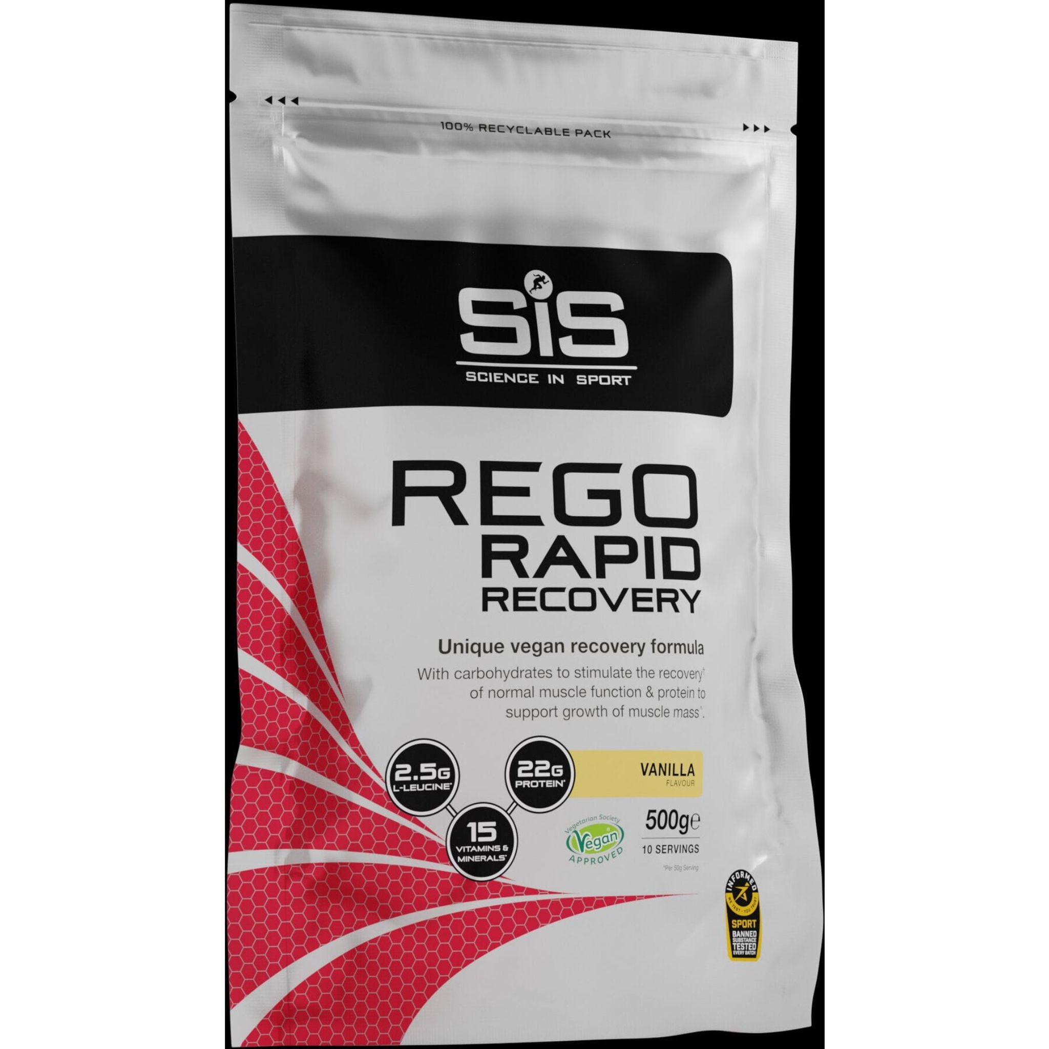 Science In Sport REGO Rapid Recovery Protein Drink Vanilla / 500 g