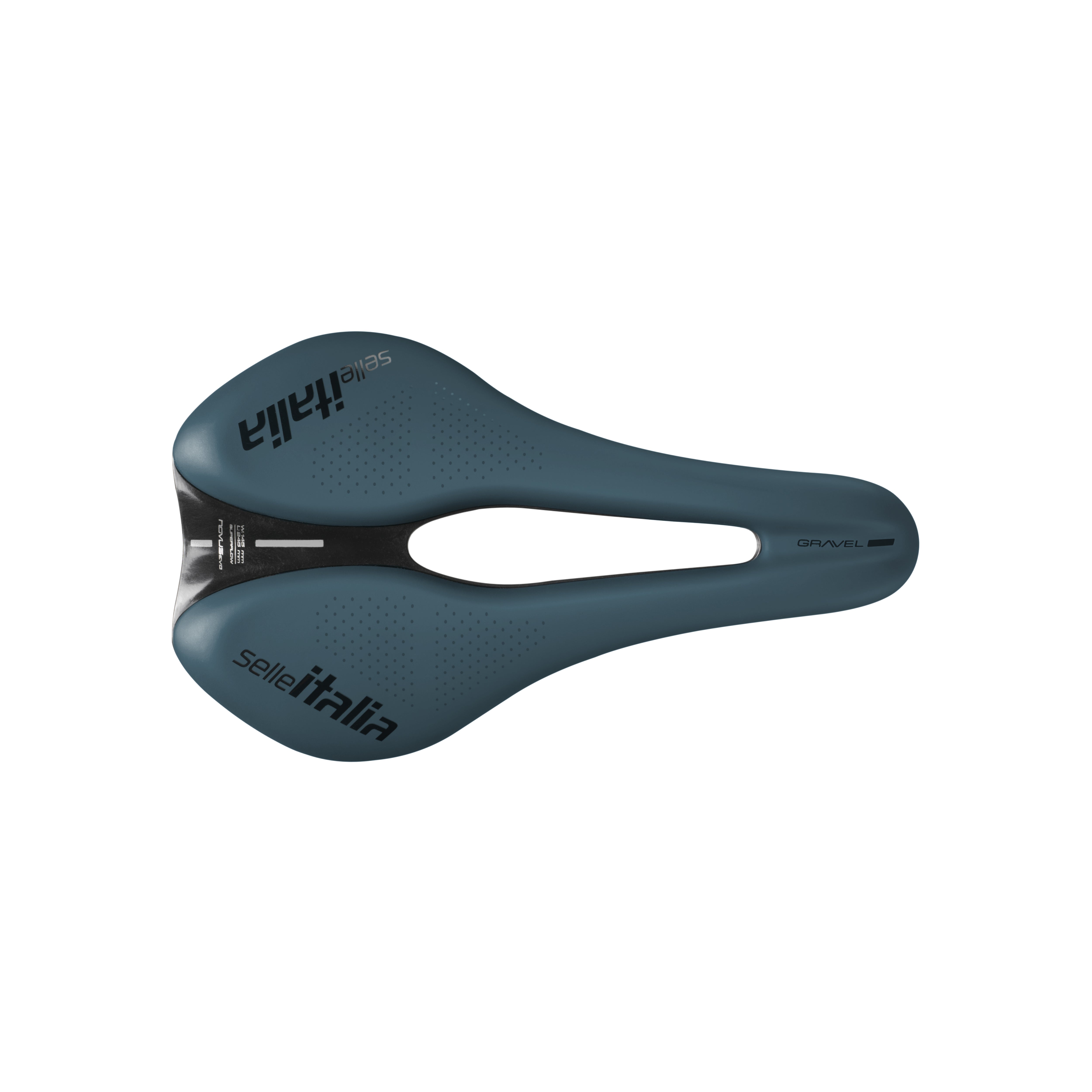 Selle Italia Novus Boost Evo TM Superflow Gravel Saddle Blue Granite / L3