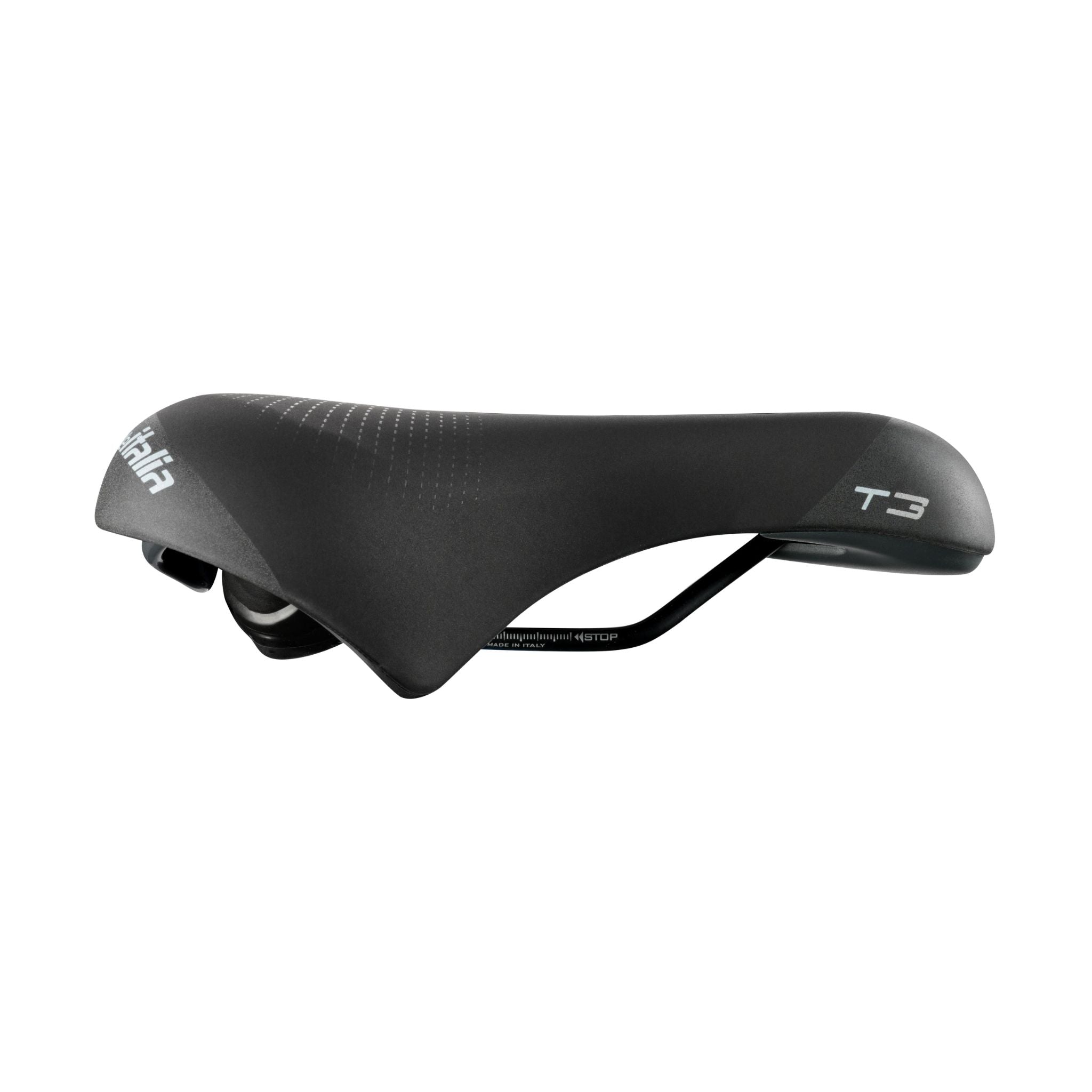 Selle Italia T3 Flow Commuter Saddle Black / S2