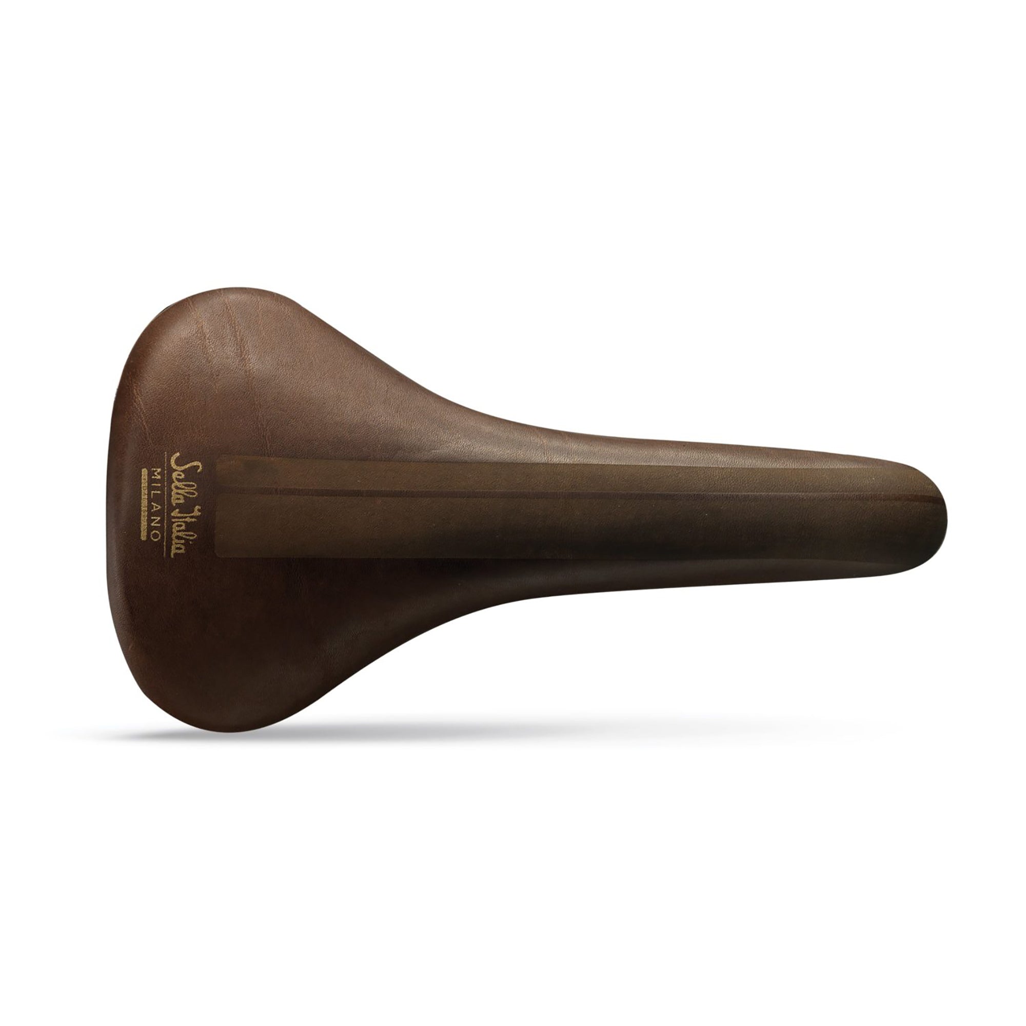 Selle De Vélo De Course Vintage Selle Italia Turbo En Cuir Noir - Occasion En Bon état